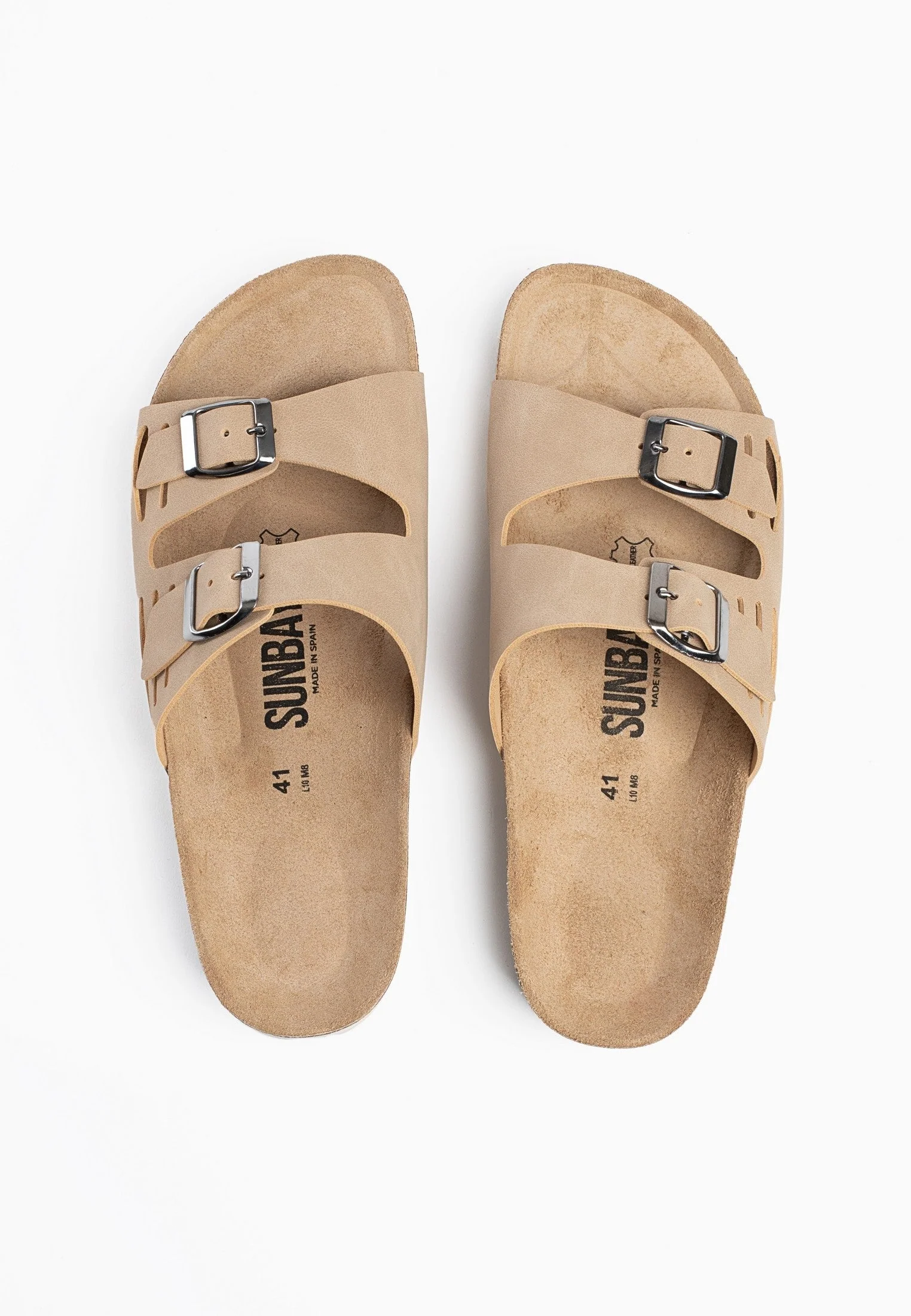Sandales À Deux Brides Misol - Beige - Homme - Image 3