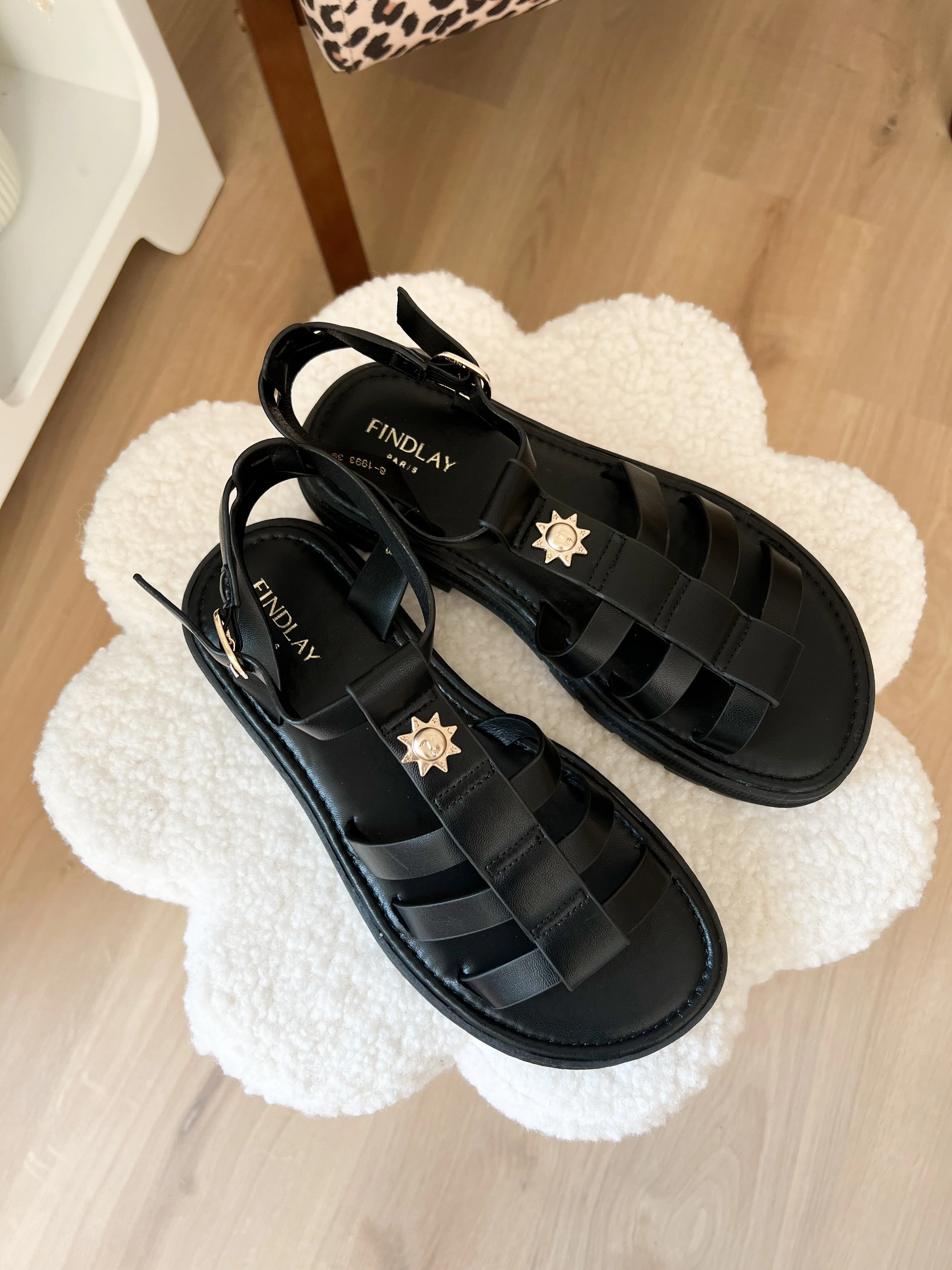 Sandales Amalia Noires - Image 2