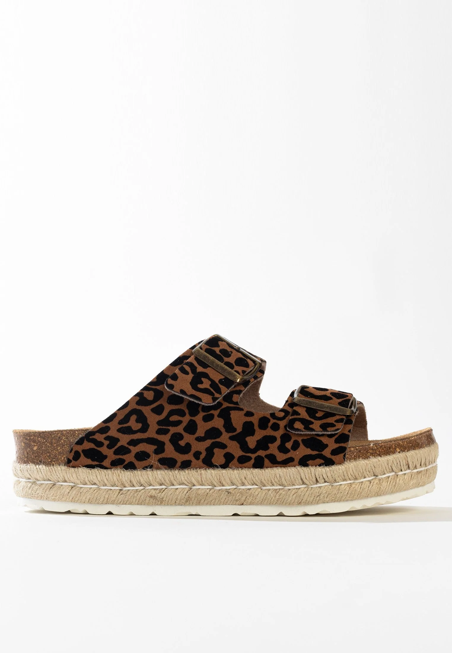 Sandales À Plateforme Orange - Leopard - Femme - Image 4