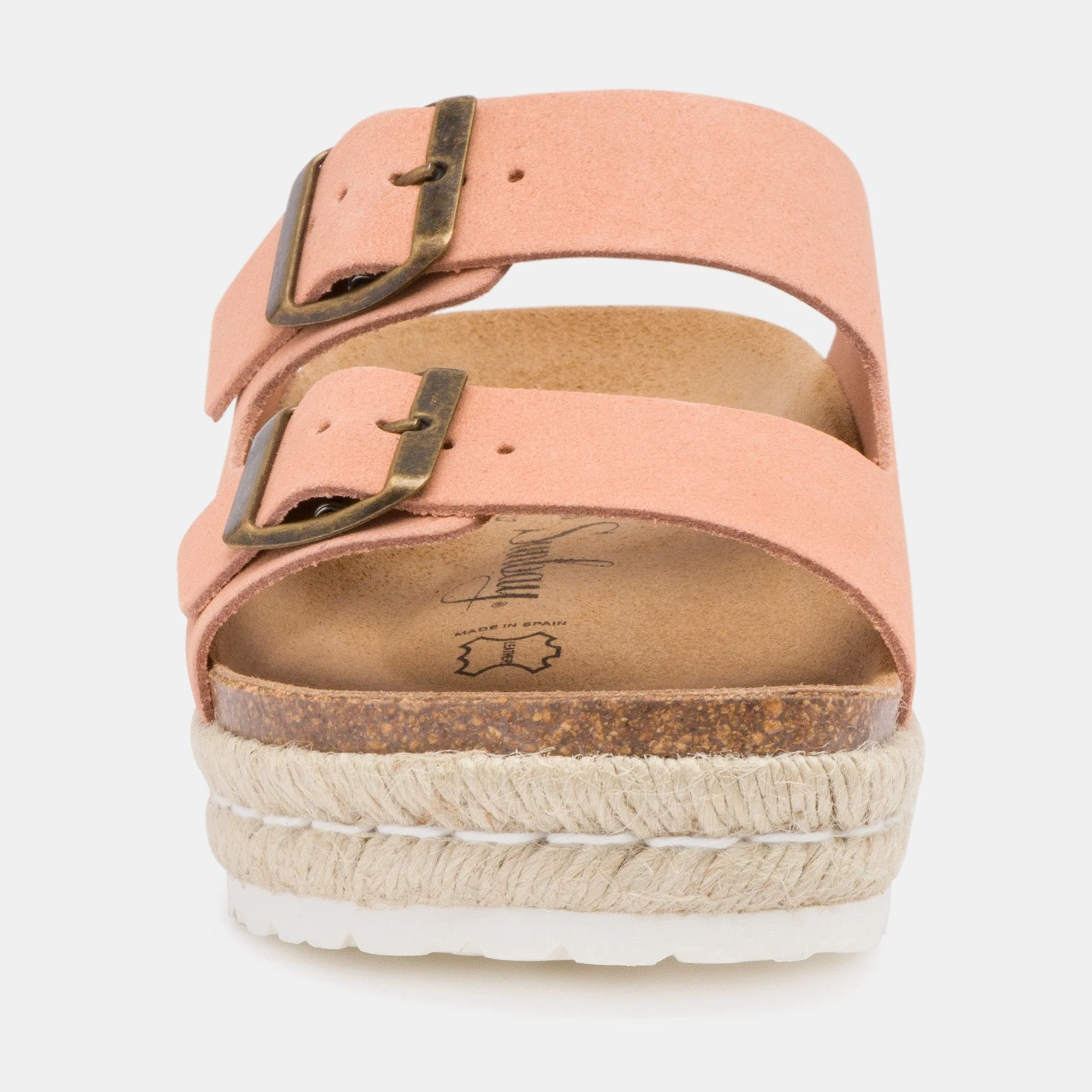 Sandales À Plateforme Orange - Cuir - Light Pink - Femme - Image 3