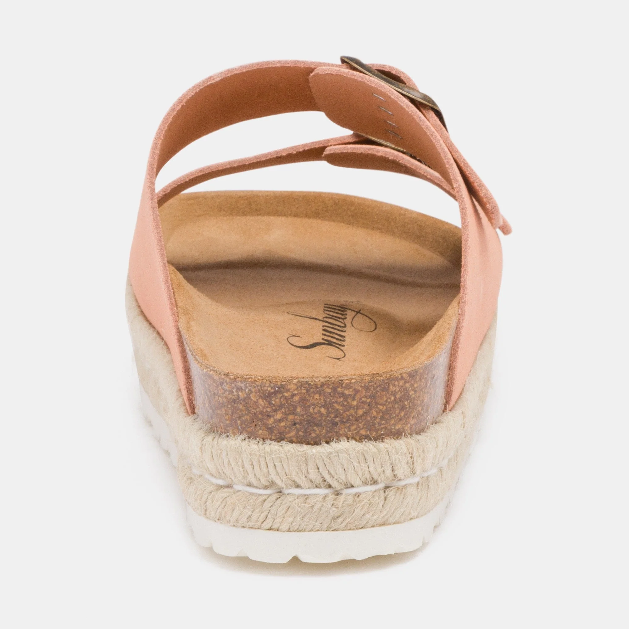 Sandales À Plateforme Orange - Cuir - Light Pink - Femme - Image 4
