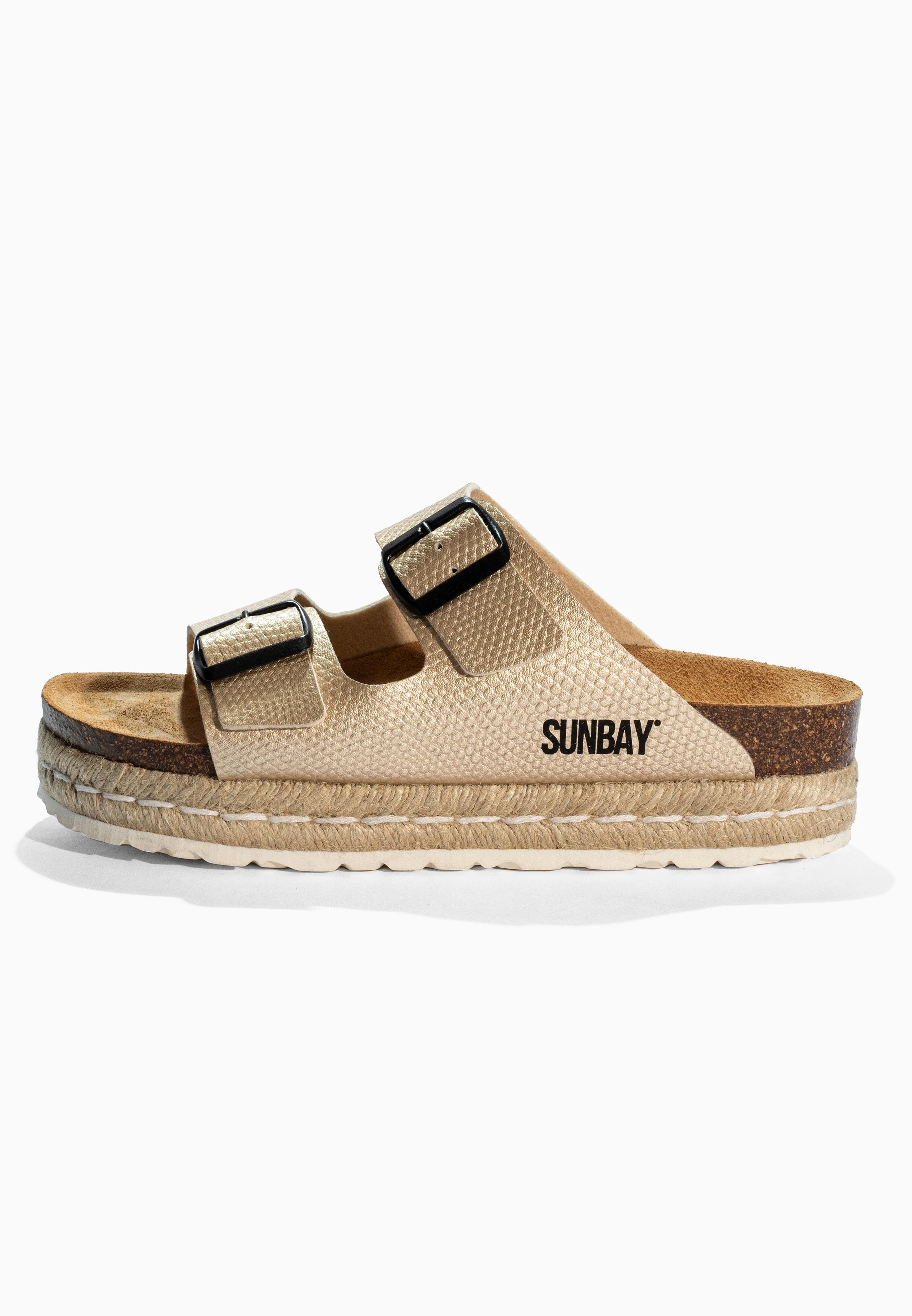 Sandales À Plateforme Orange - Gold - Femme - Image 3