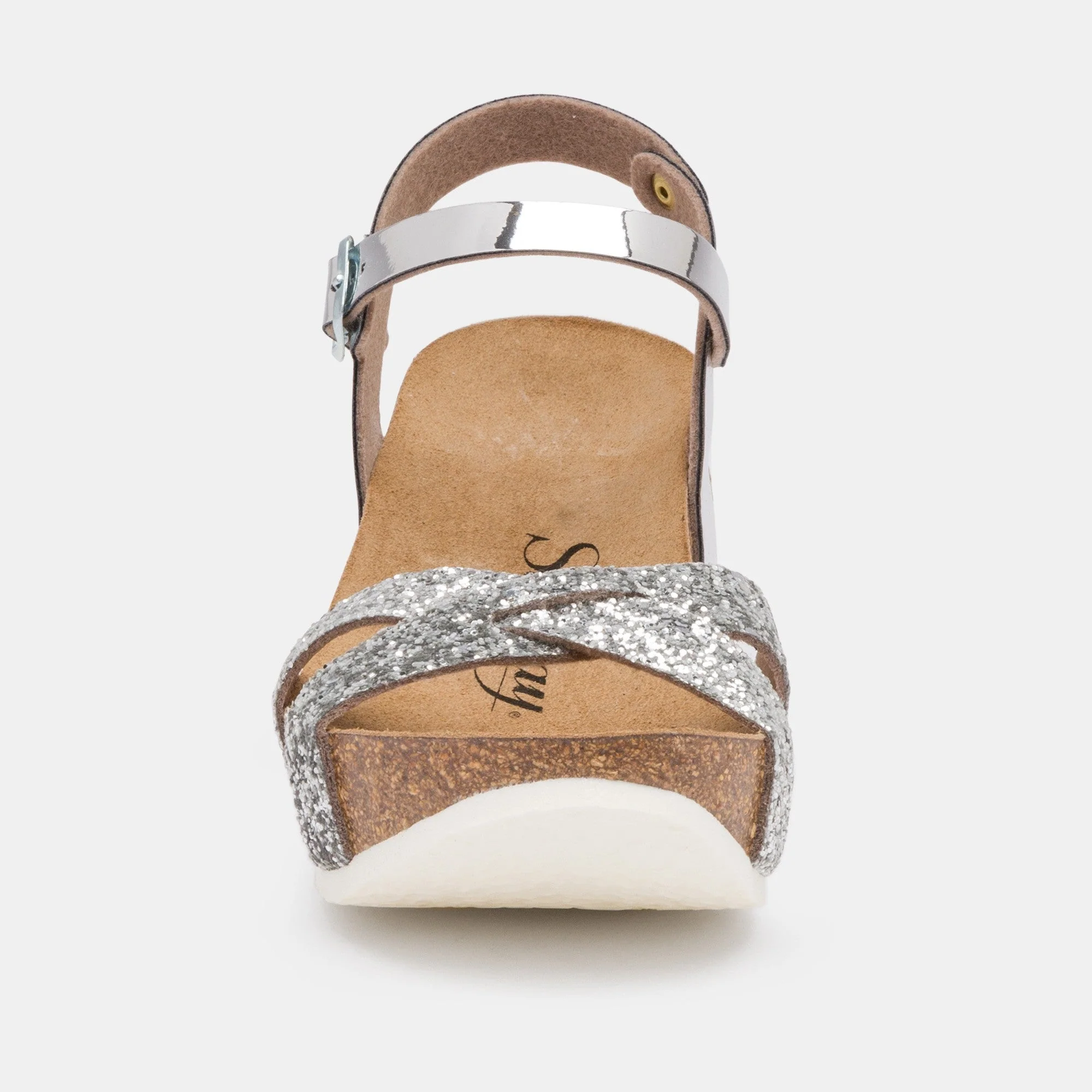 Sandales À Talons Compensés Pivoine - Silver - Femme - Image 2