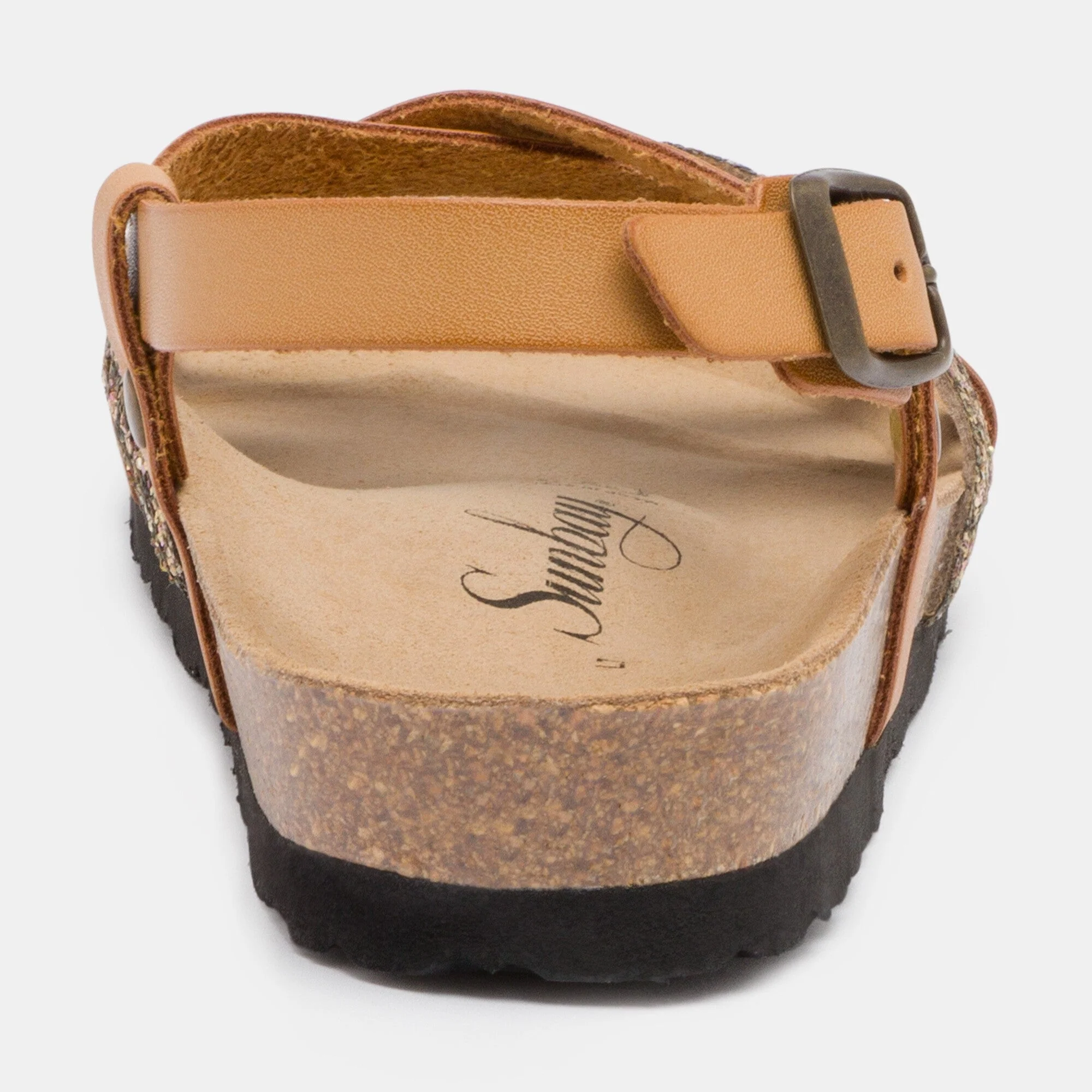 Sandales Multi-Brides Primrose - Camel/Gold Glitter - Femme - Image 4
