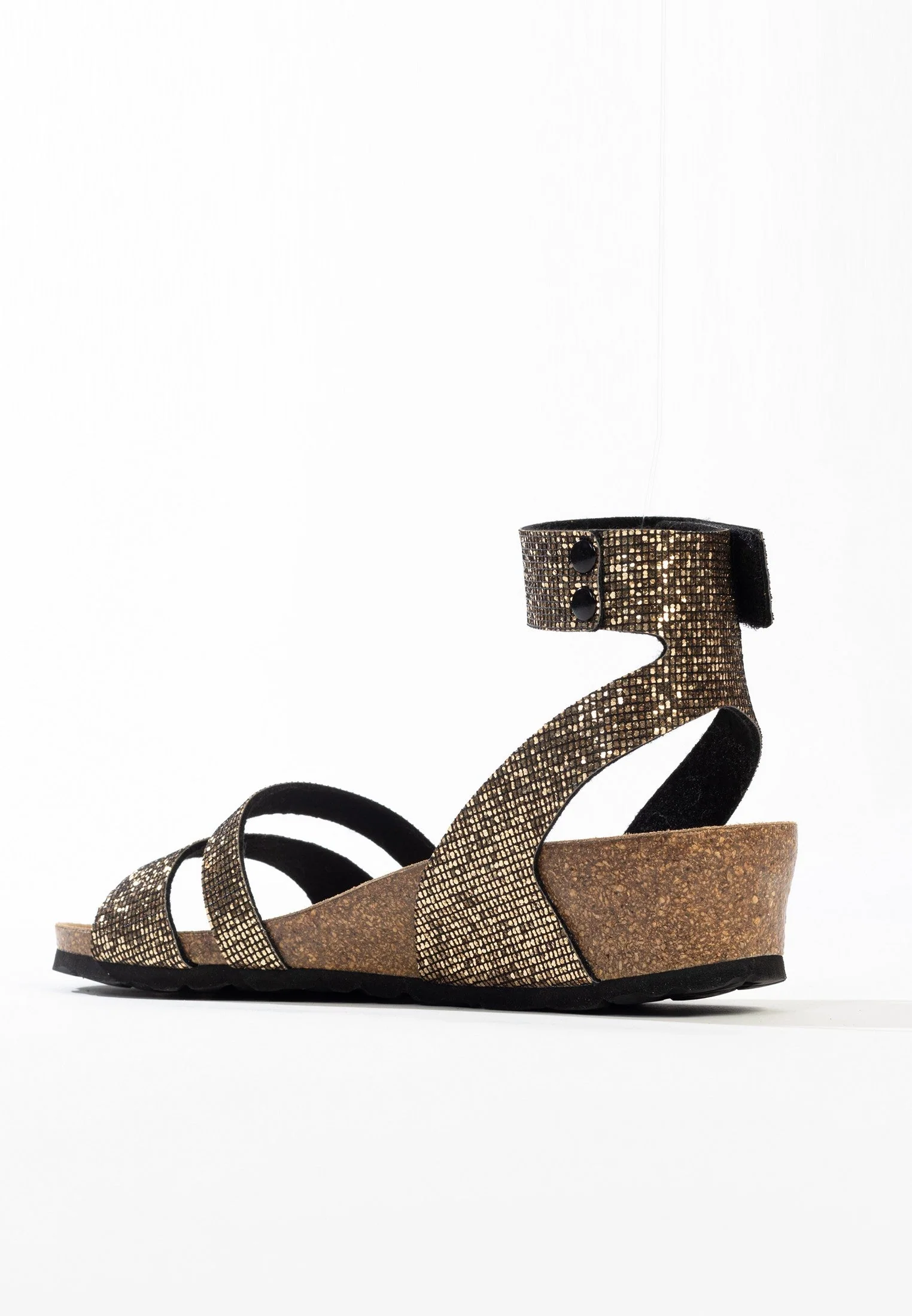 Sandales À Talons Compensés Rama - Bronze - Femme - Image 3