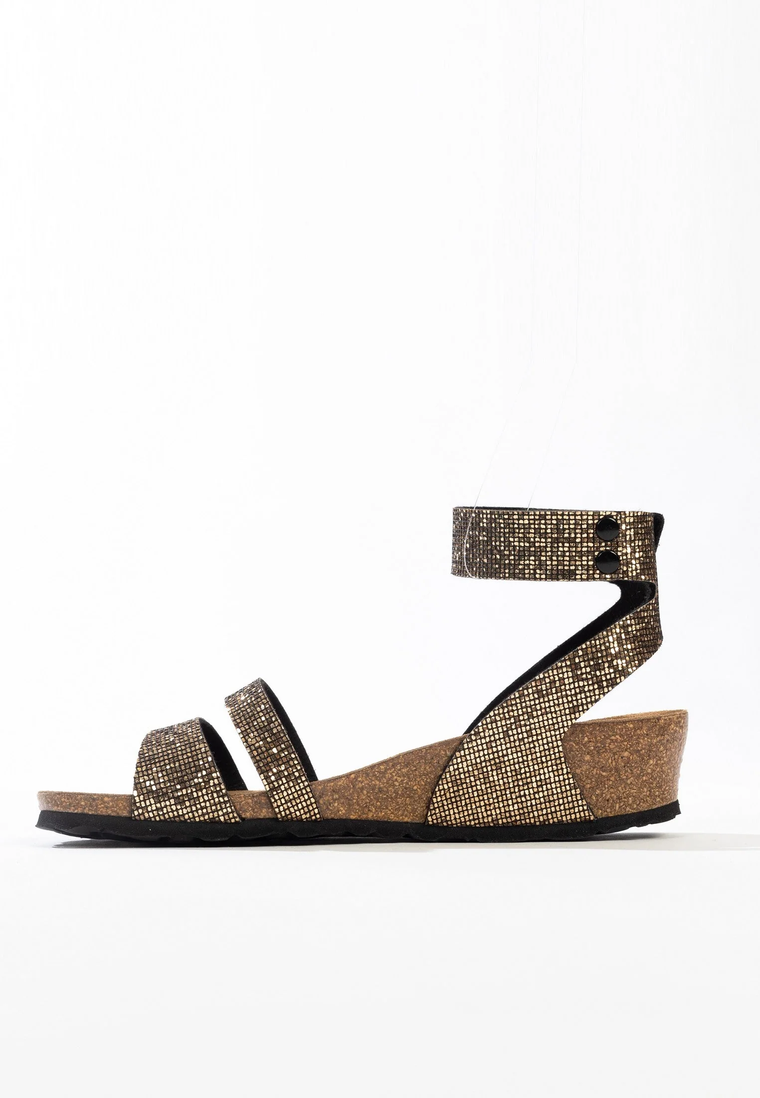 Sandales À Talons Compensés Rama - Bronze - Femme - Image 4