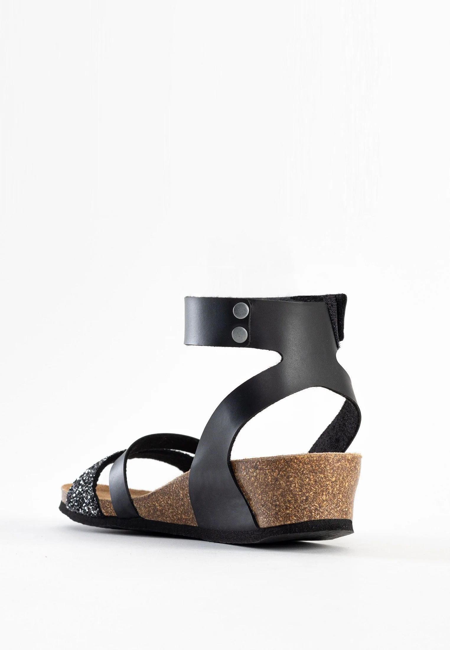 Sandales À Talons Compensés Rama - Black - Femme - Image 2