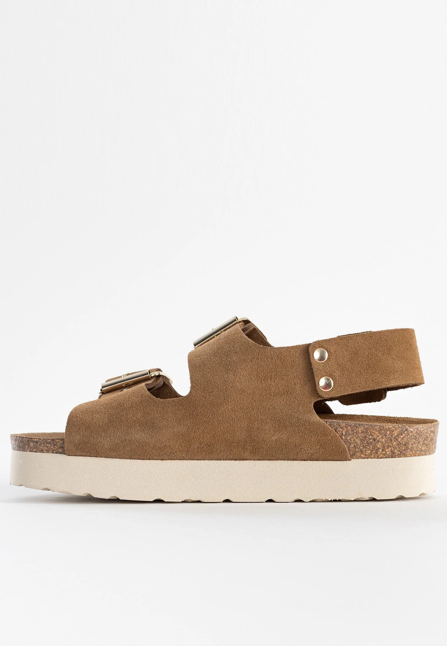 Sandales À Plateforme Sadiba - Cuir - Camel - Femme - Image 5