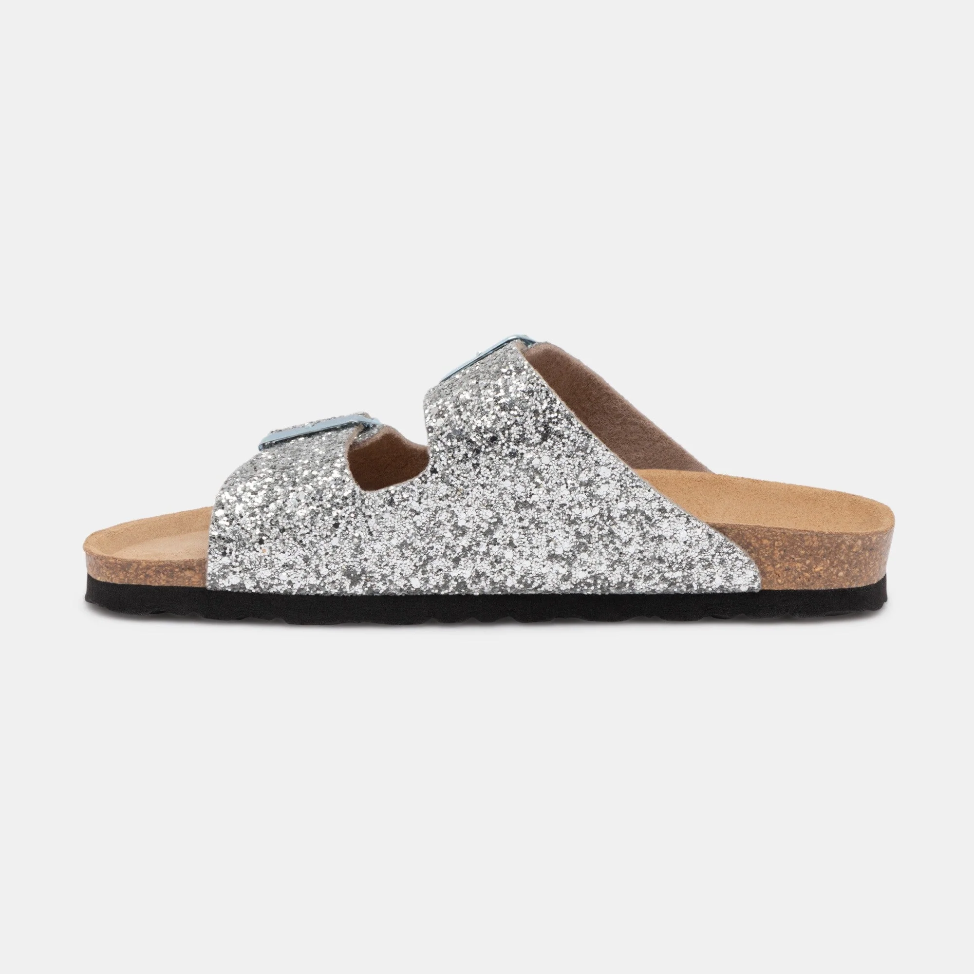 Sandales À Deux Brides Trefle - Silver Glitter - Femme - Image 4