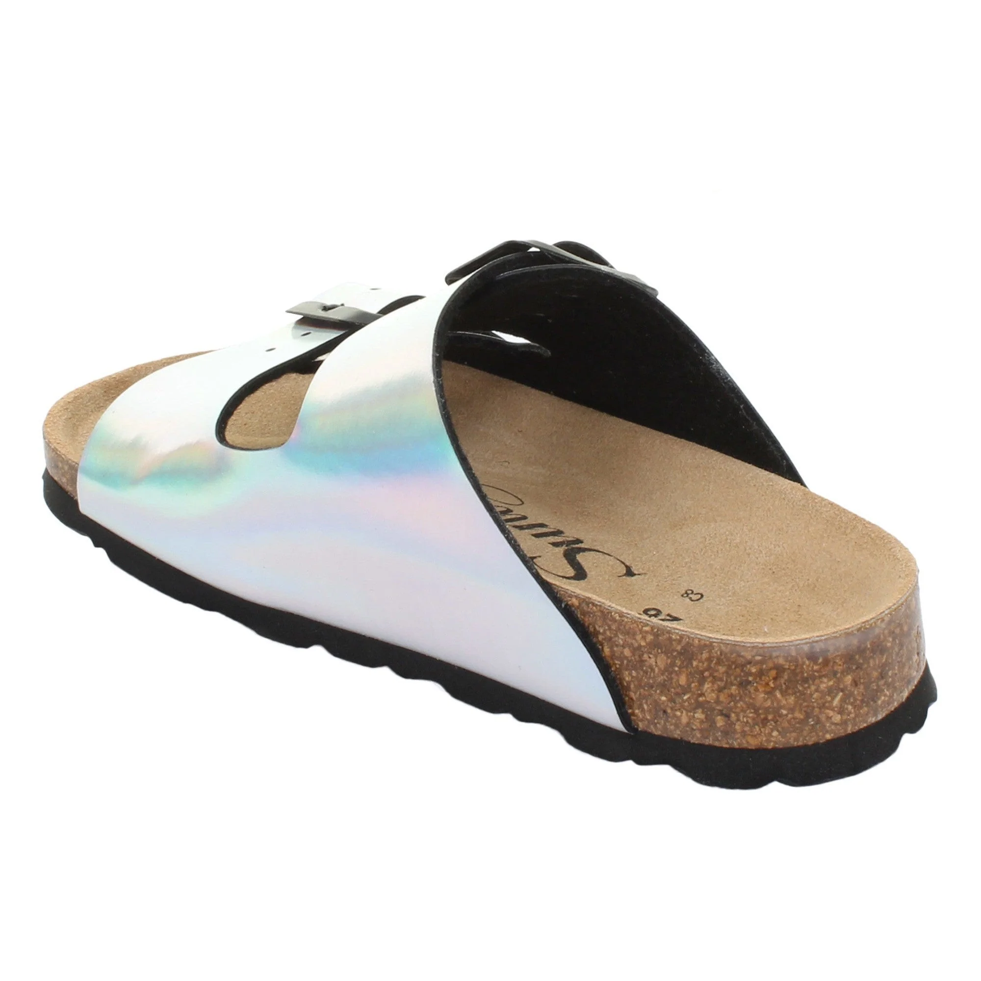 Sandales À Deux Brides Trefle - Silver Holographic - Enfant - Image 4