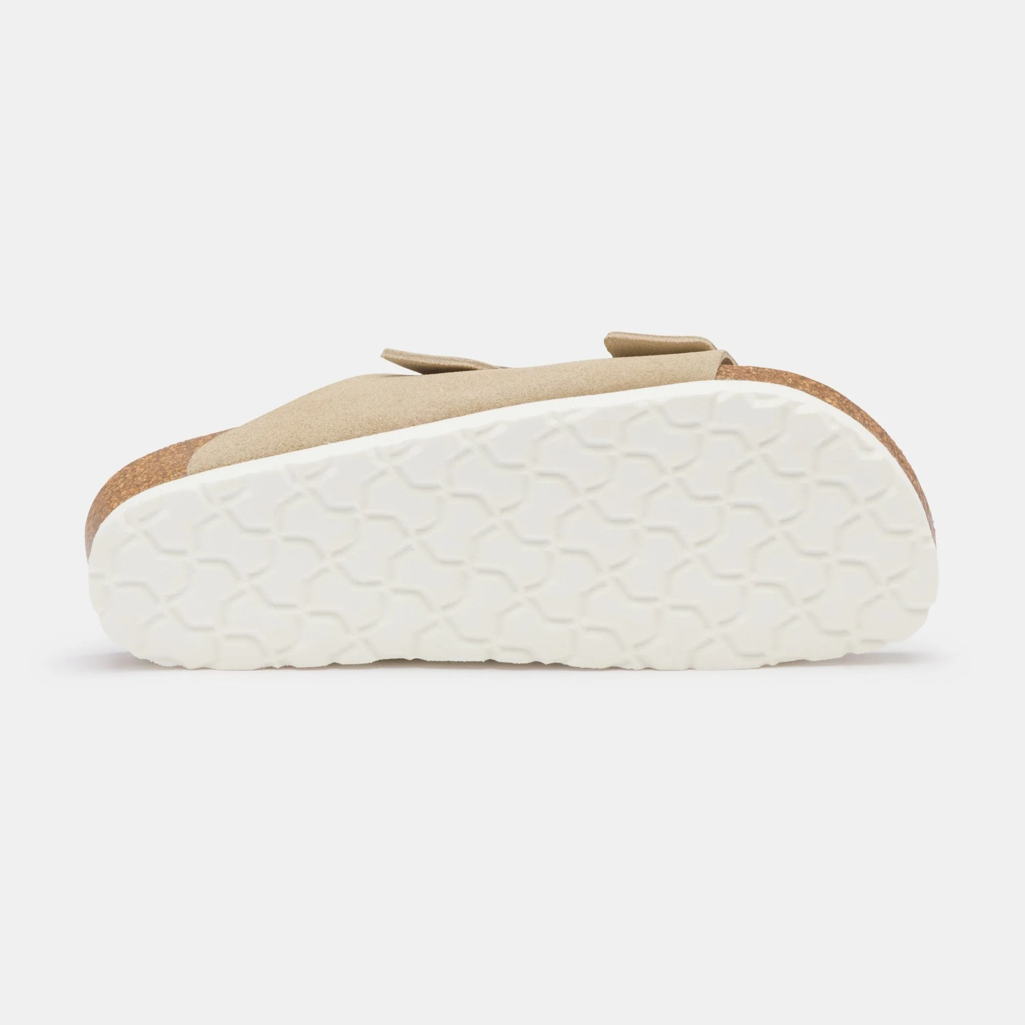 Sandales À Deux Brides Trefle - Cuir - Beige - Femme - Image 5