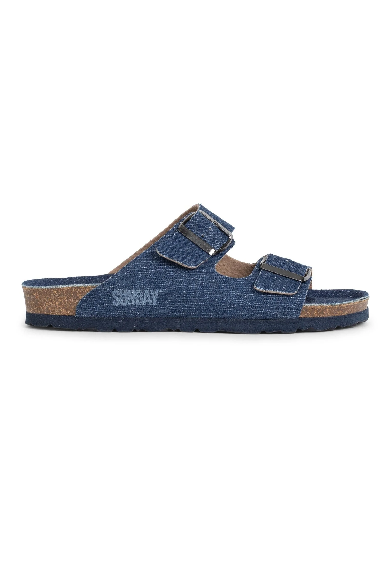 Sandales À Deux Brides Trefle - Vegan - Blue Denim - Femme - Image 3