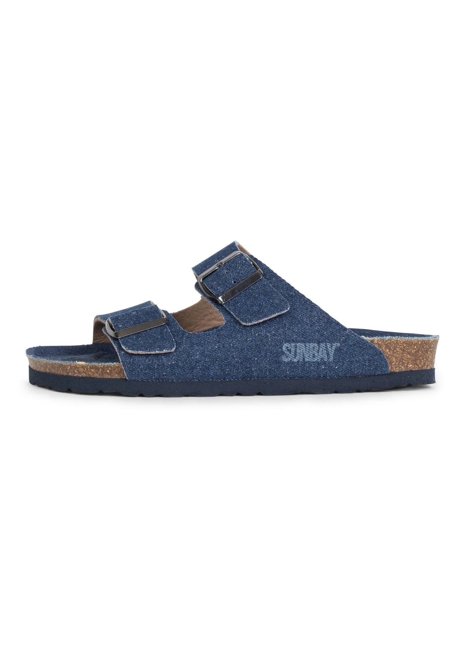 Sandales À Deux Brides Trefle - Vegan - Blue Denim - Femme - Image 7