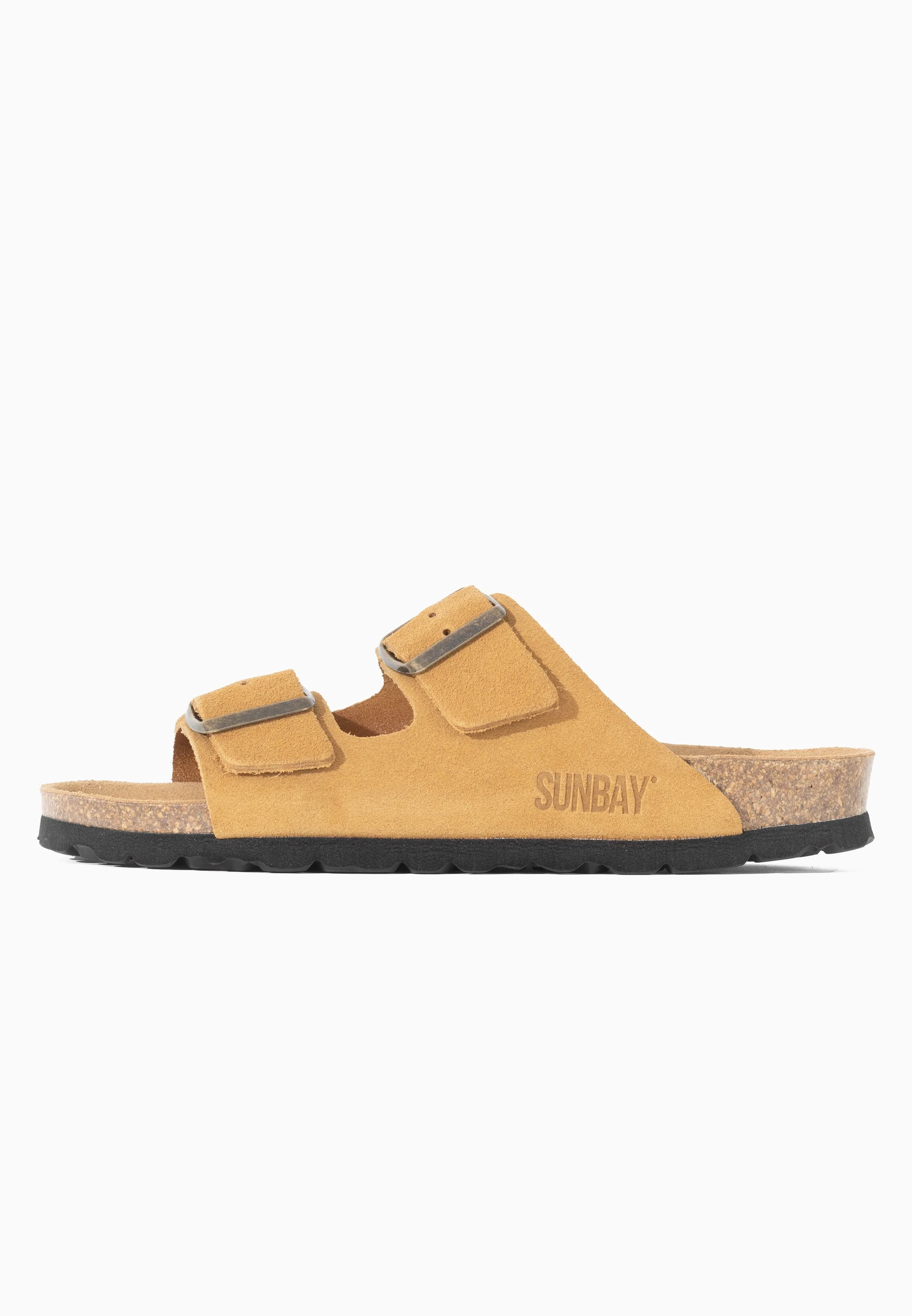 Sandales À Deux Brides Trefle - Cuir - Camel - Femme - Image 4