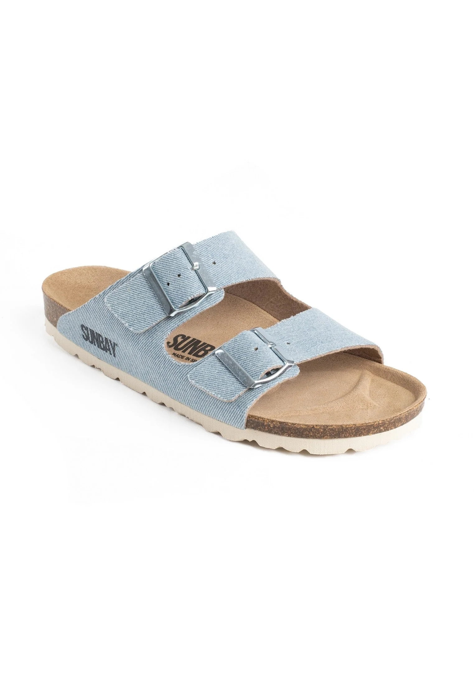 Sandales À Deux Brides Trefle - Sky Blue Denim - Femme - Image 4