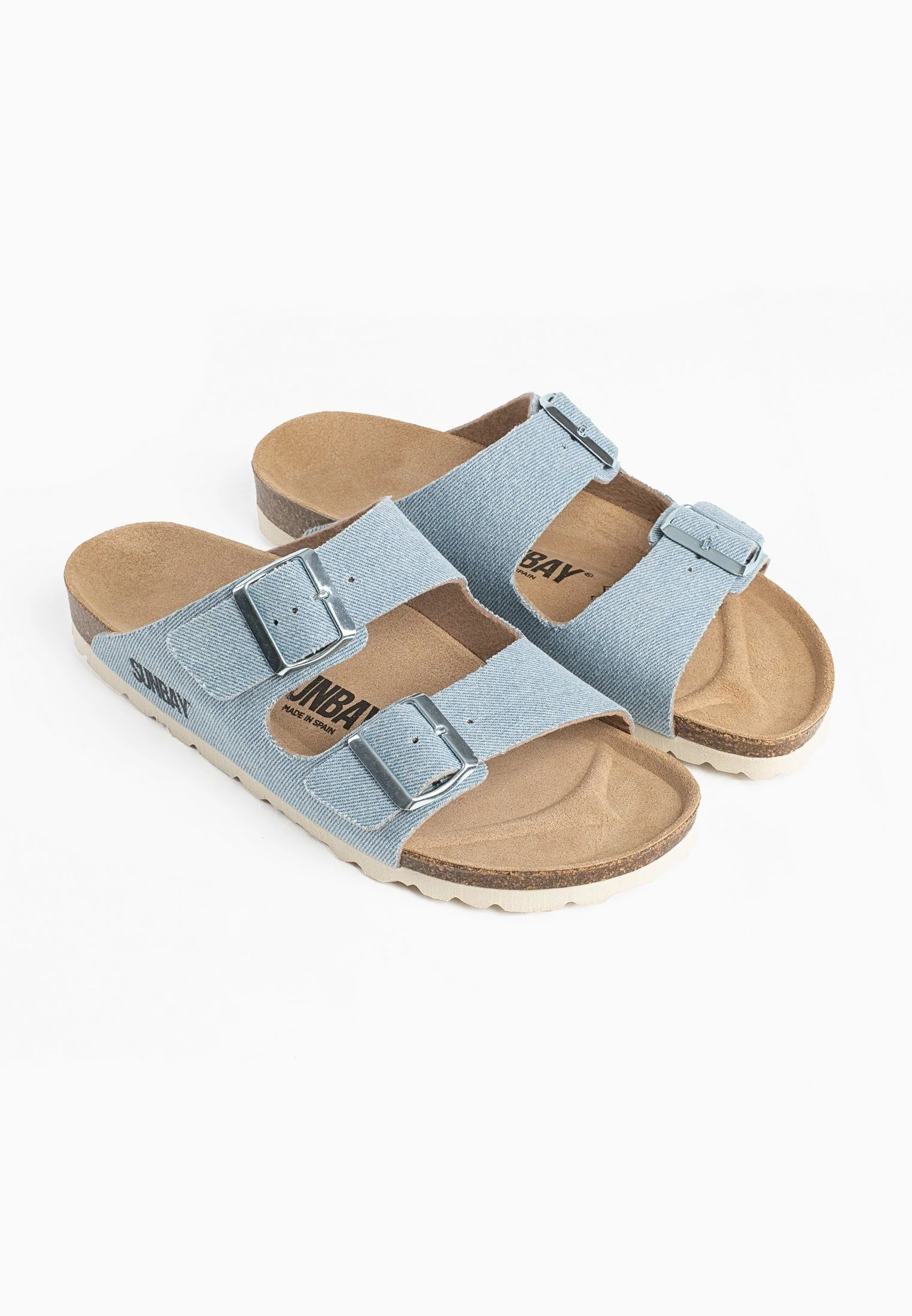 Sandales À Deux Brides Trefle - Sky Blue Denim - Femme - Image 5