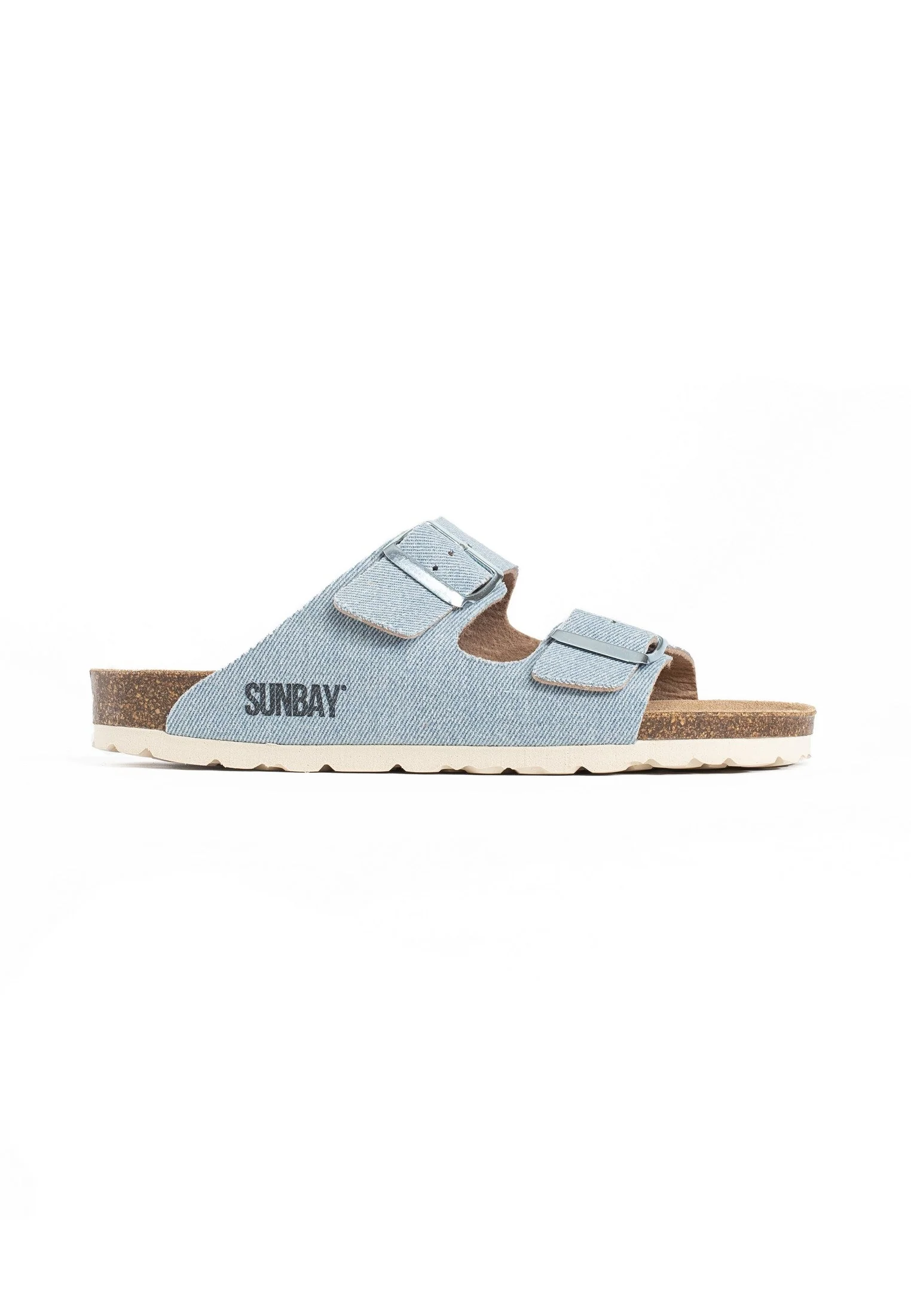 Sandales À Deux Brides Trefle - Sky Blue Denim - Femme - Image 6