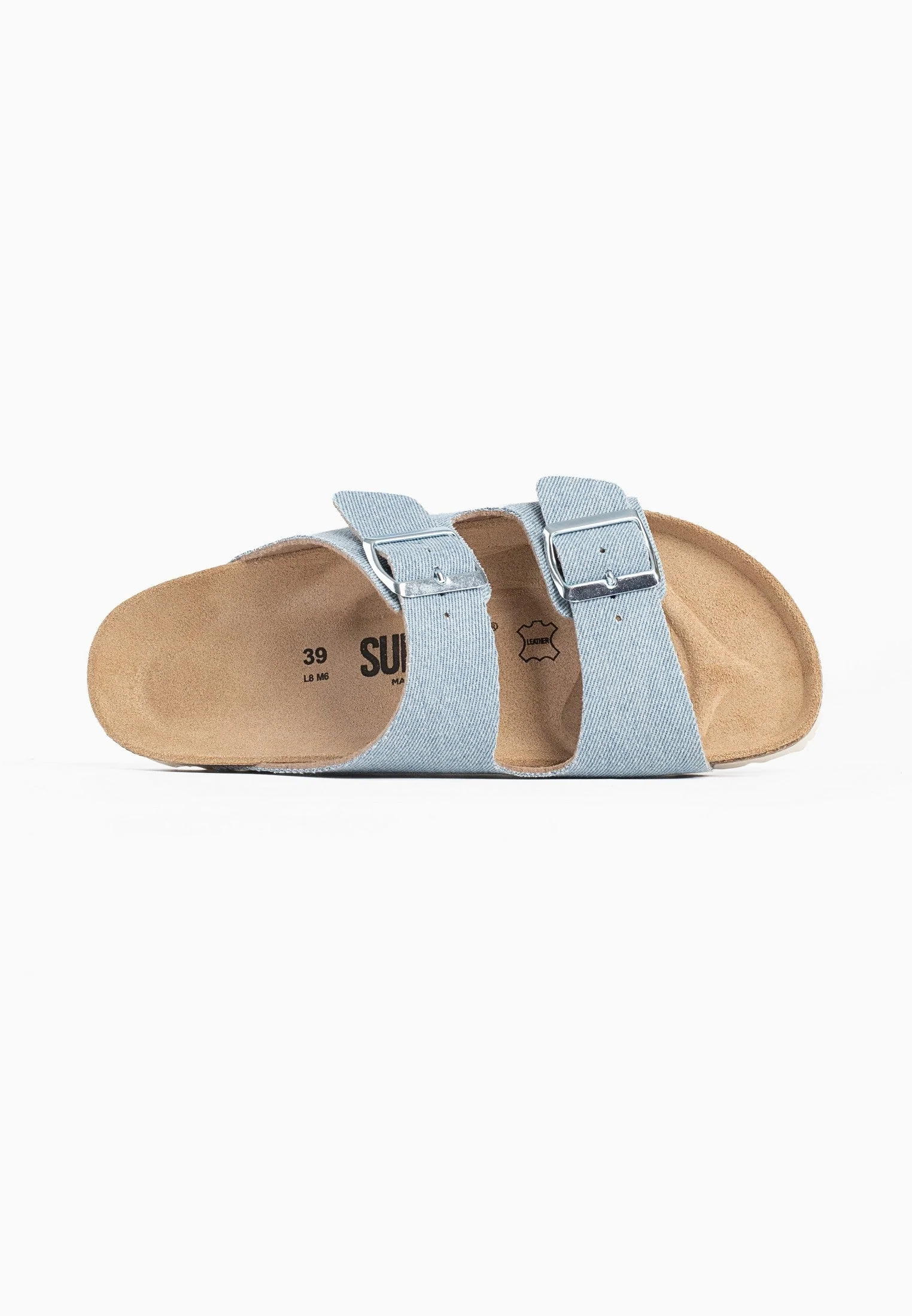 Sandales À Deux Brides Trefle - Sky Blue Denim - Femme - Image 7