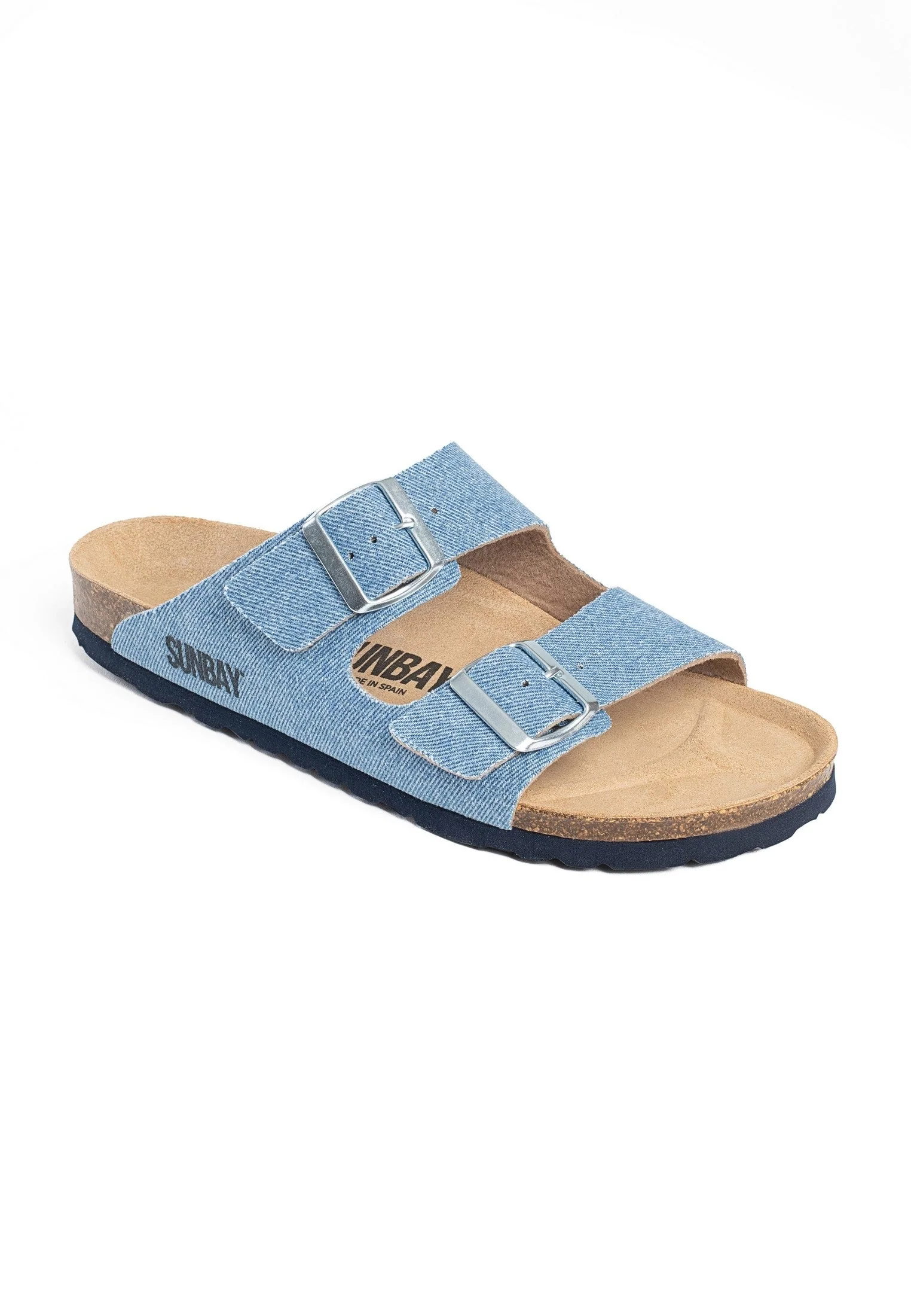 Sandales À Deux Brides Trefle - Light Blue Denim - Femme - Image 4