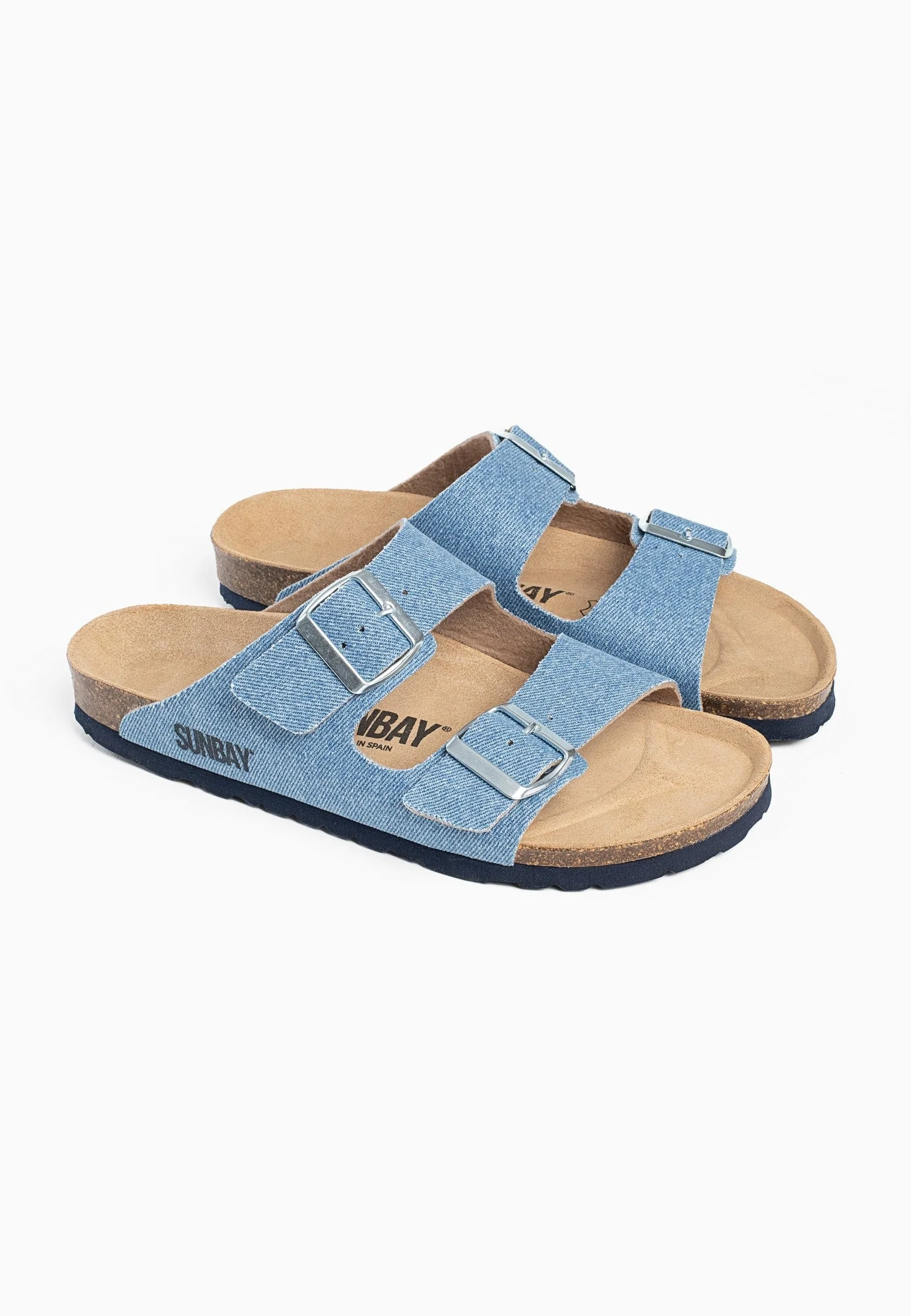Sandales À Deux Brides Trefle - Light Blue Denim - Femme - Image 6