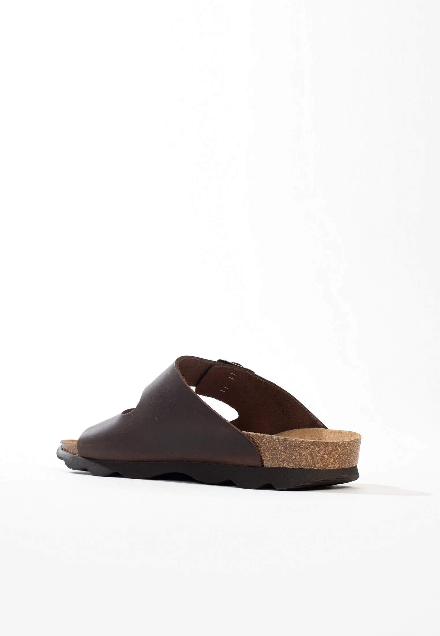 Sandales À Deux Brides Trefle - Cuir - Brown - Homme - Image 3