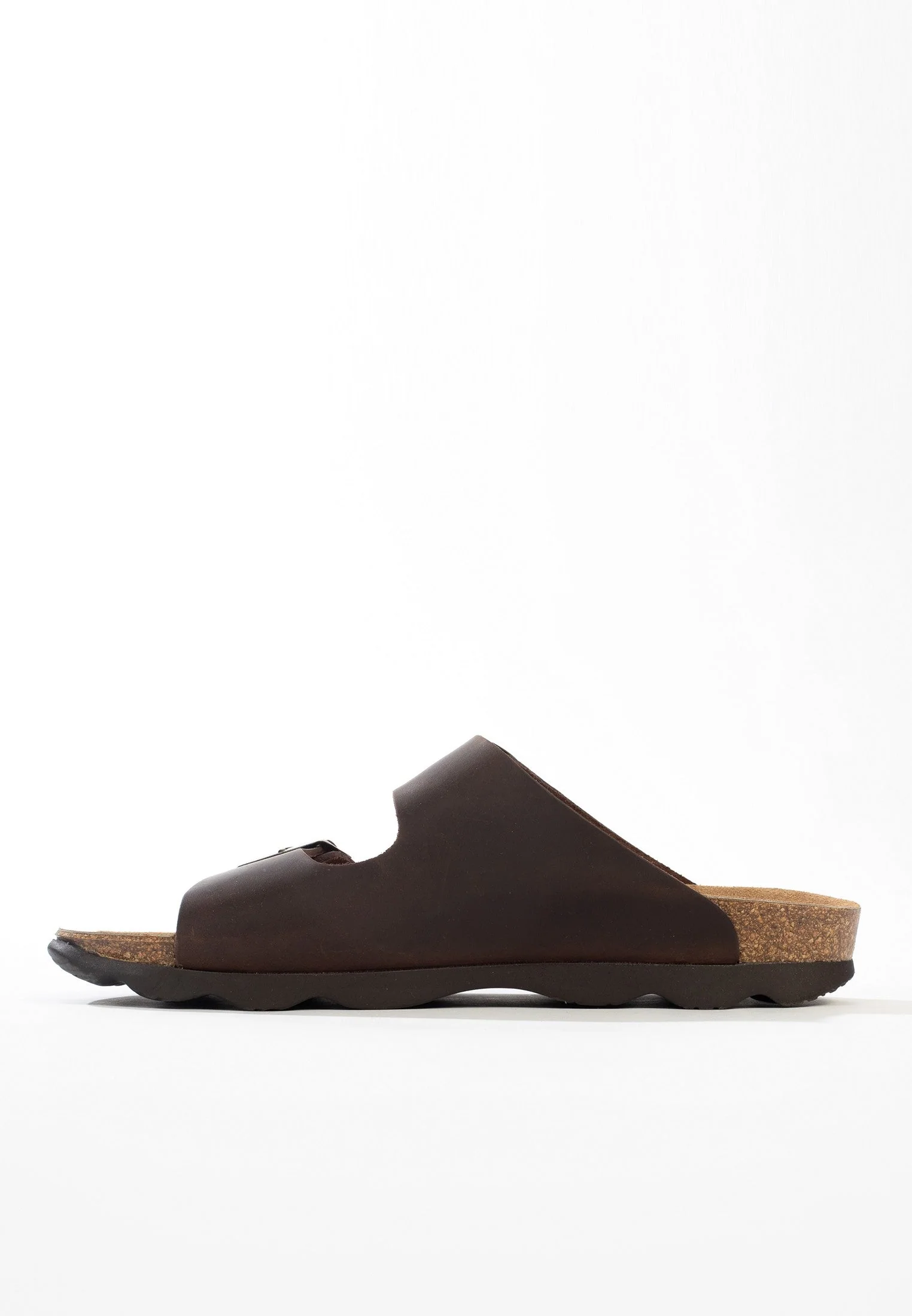 Sandales À Deux Brides Trefle - Cuir - Brown - Homme - Image 4