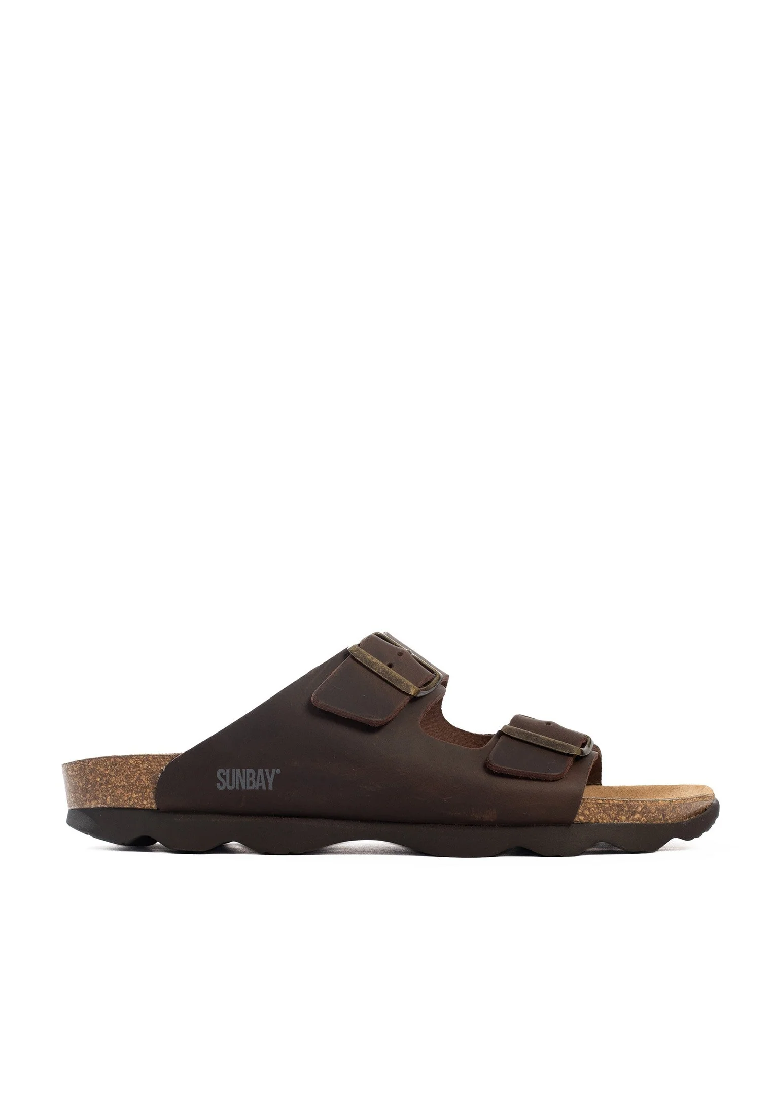 Sandales À Deux Brides Trefle - Cuir - Brown - Homme - Image 5