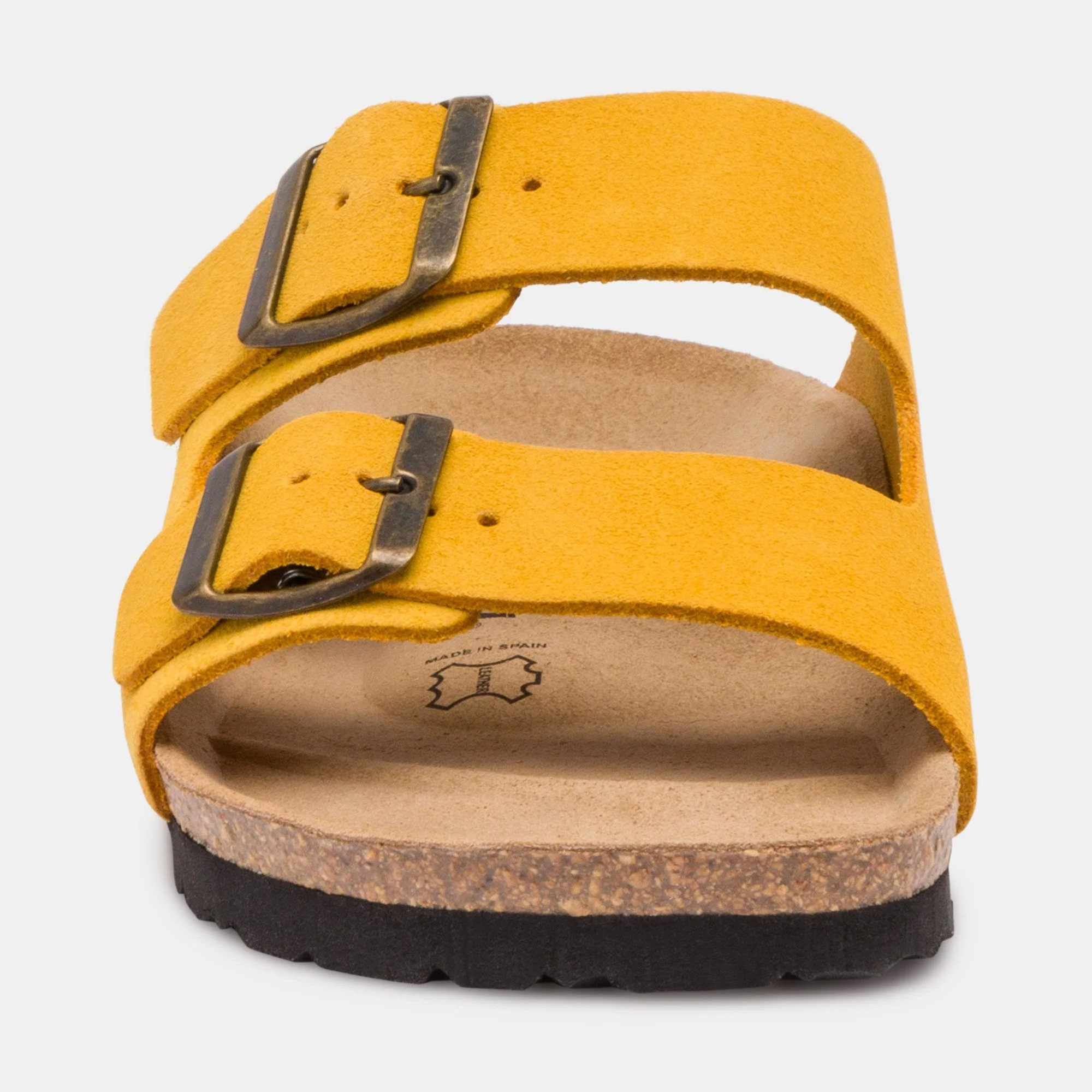 Sandales À Deux Brides Trefle - Cuir - Yellow - Femme - Image 2