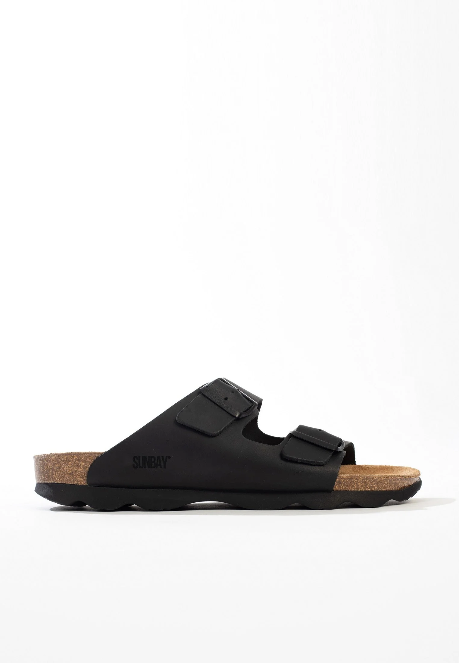 Sandales À Deux Brides Trefle - Cuir - Black - Homme - Image 2