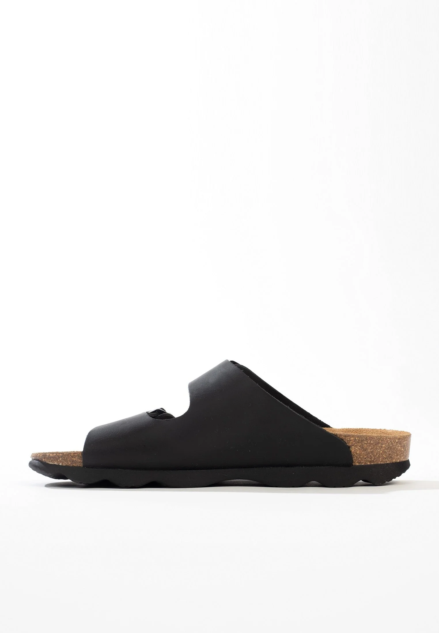 Sandales À Deux Brides Trefle - Cuir - Black - Homme - Image 5
