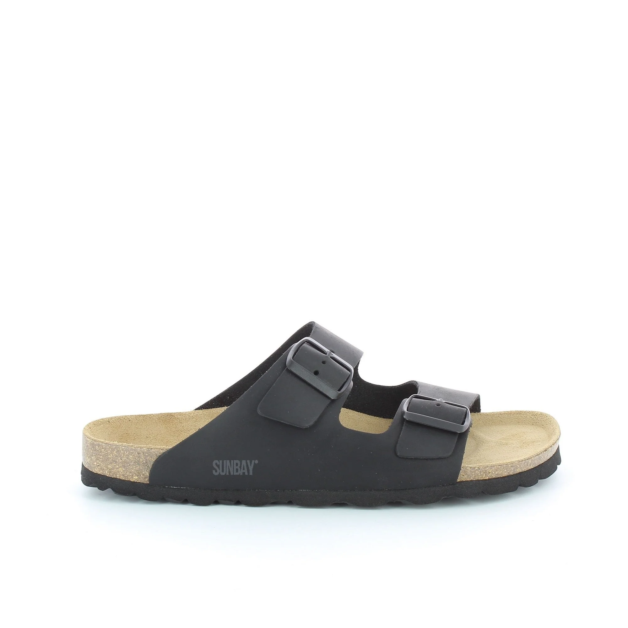 Sandales À Deux Brides Trefle - Cuir - Black - Homme - Image 3