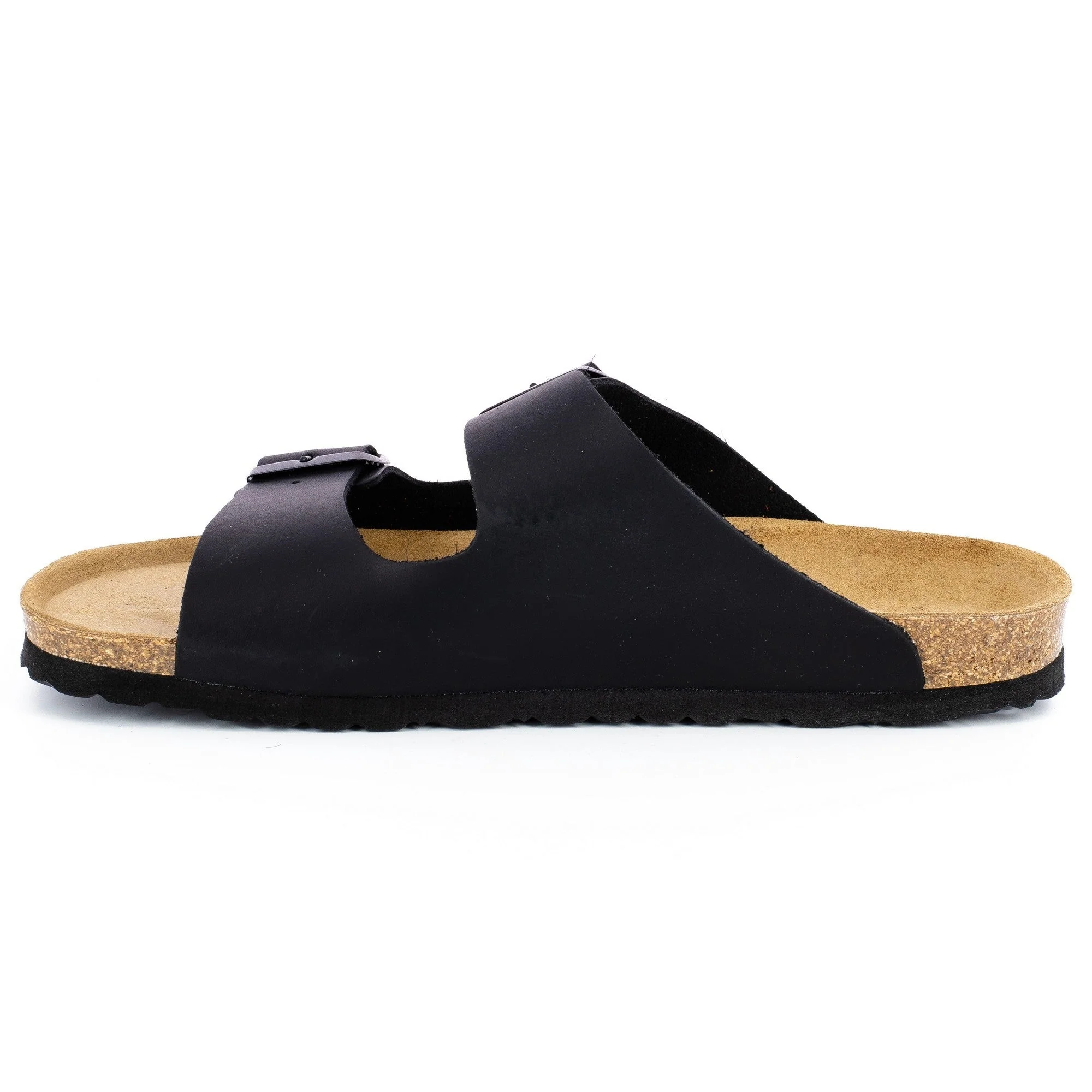 Sandales À Deux Brides Trefle - Cuir - Black - Homme - Image 4