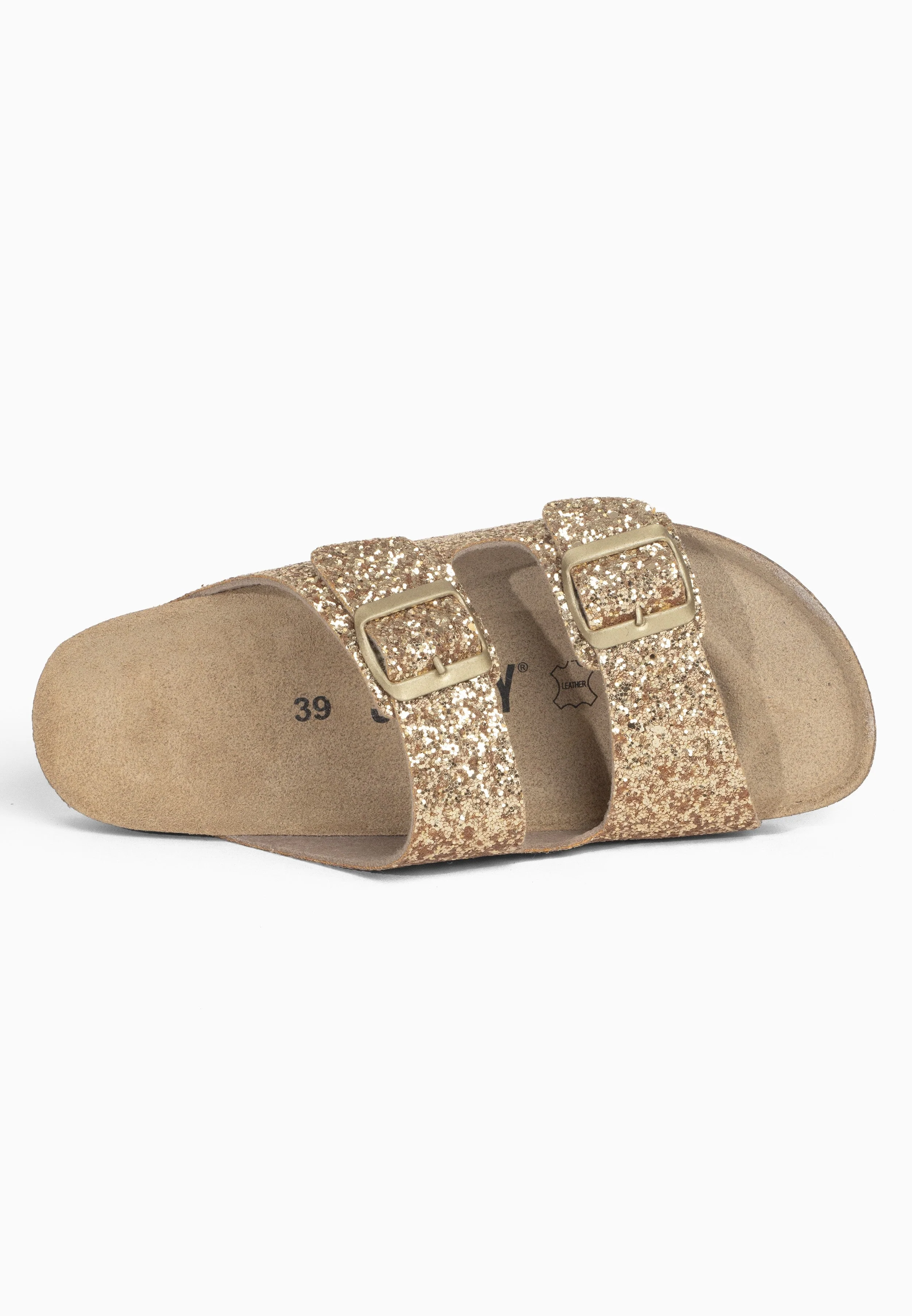Sandales À Deux Brides Trefle - Gold - Femme - Image 6