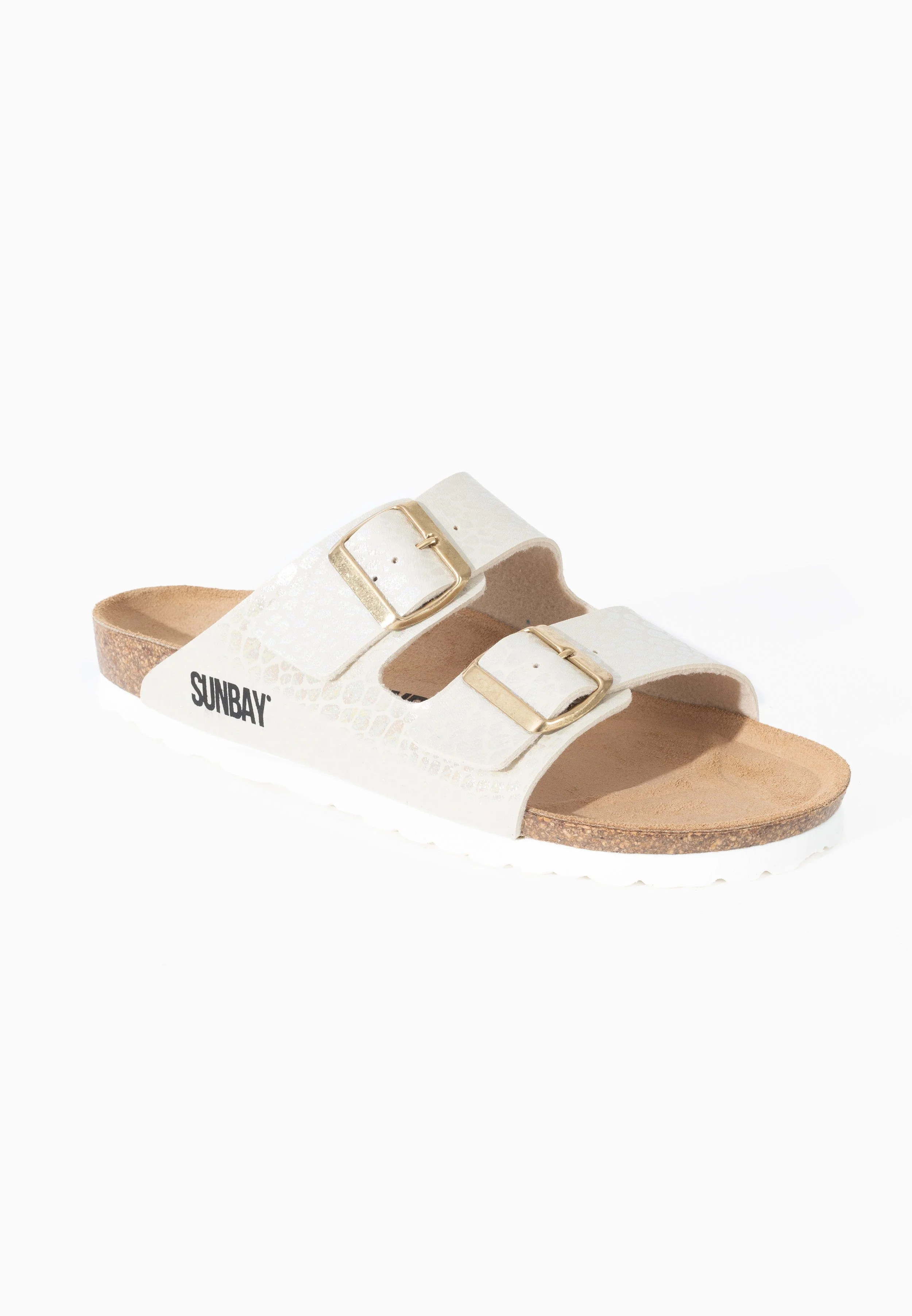 Sandales À Deux Brides Trefle - Platinium - Femme - Image 9