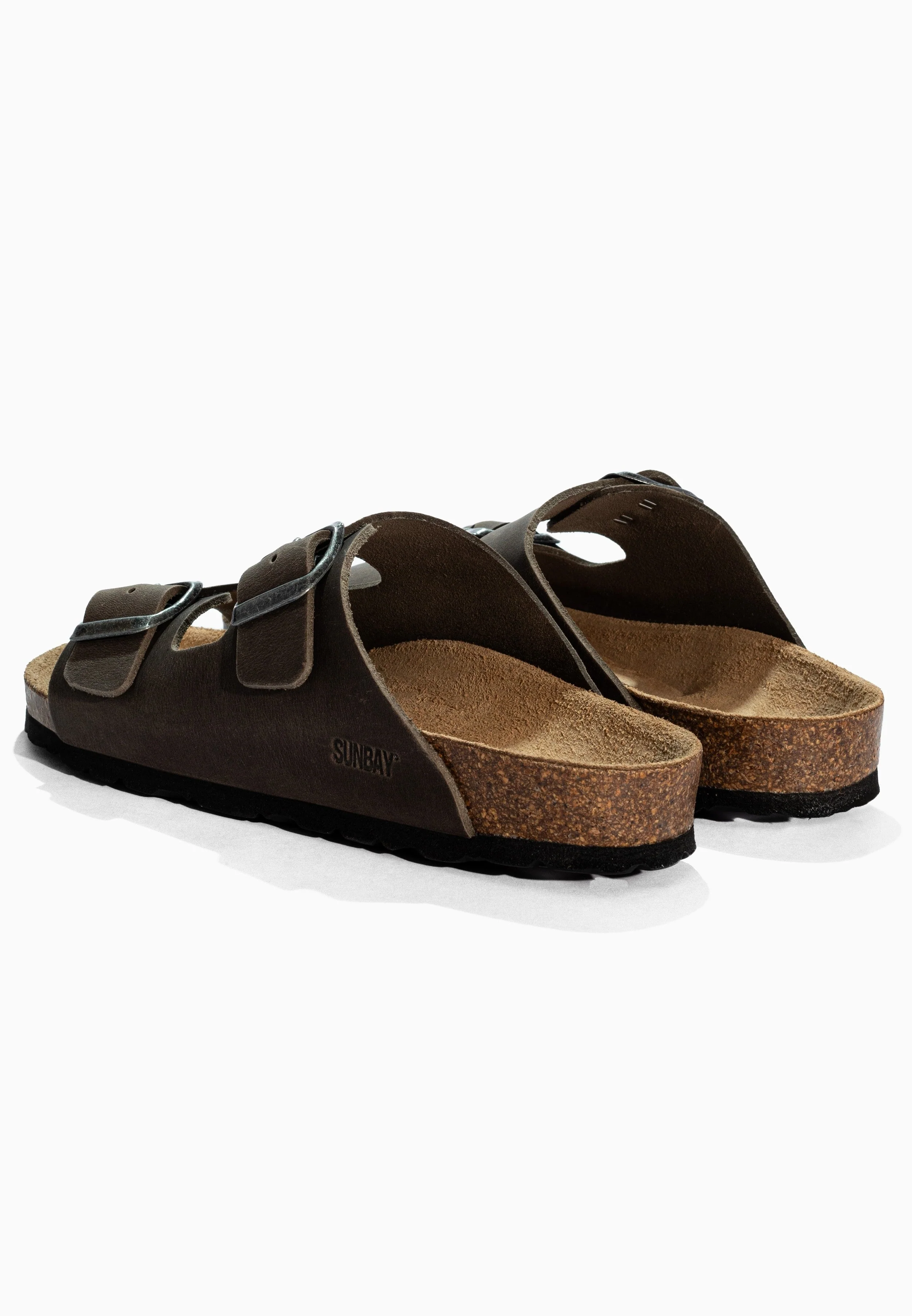 Sandales À Deux Brides Trefle - Cuir - Anthracite - Enfant - Image 6