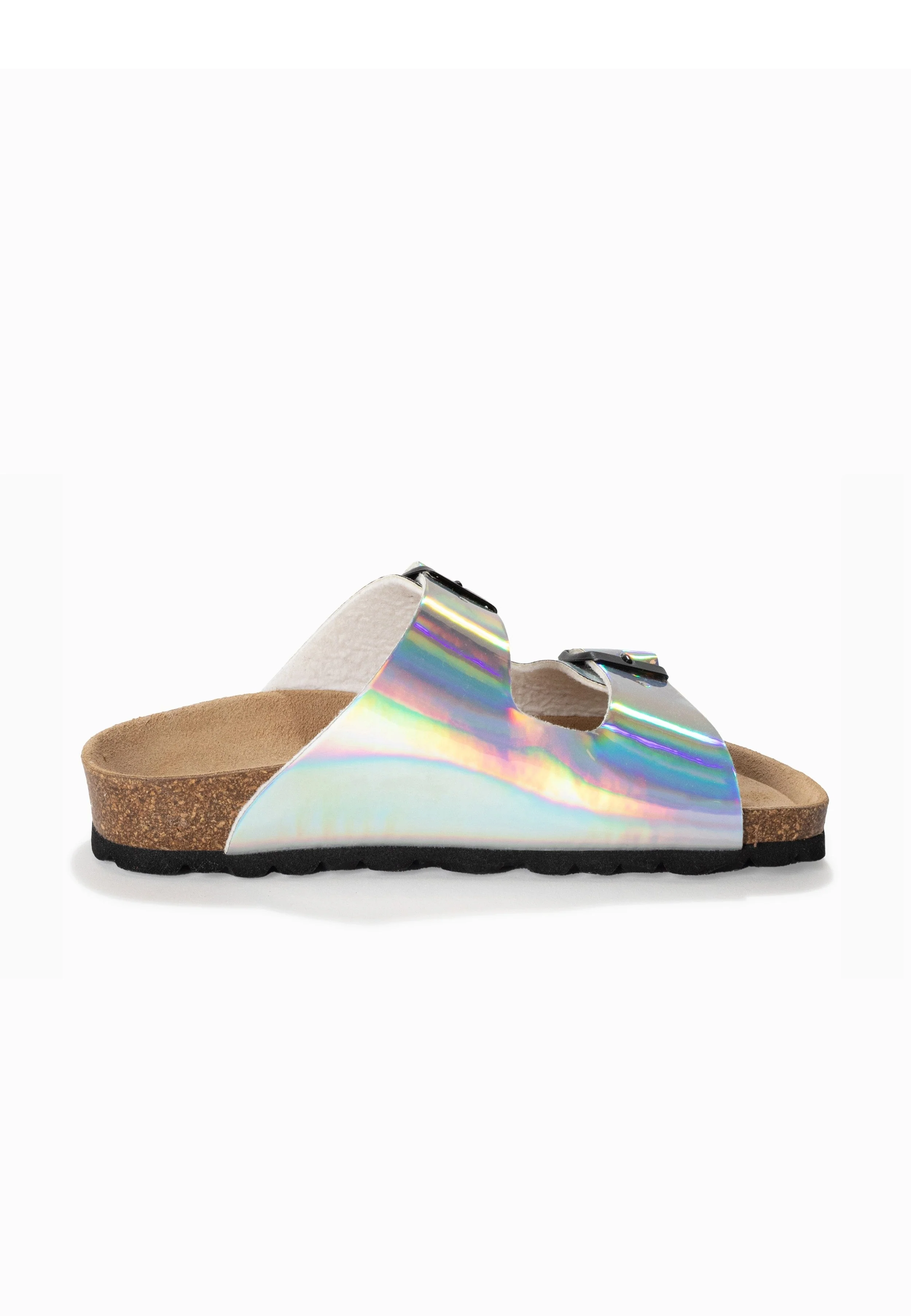 Sandales À Deux Brides Trefle - Silver Holographic - Enfant - Image 4