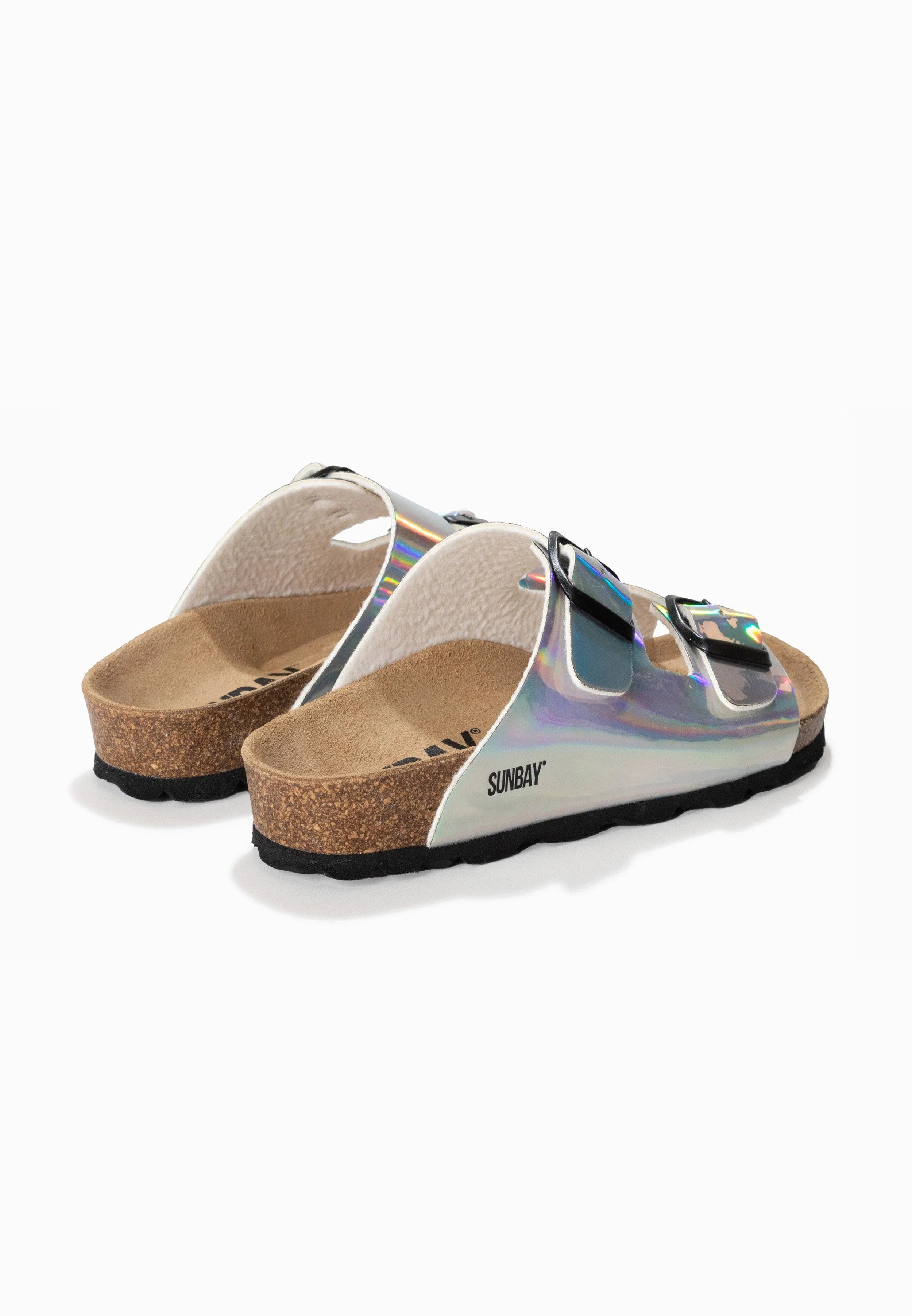 Sandales À Deux Brides Trefle - Silver Holographic - Enfant - Image 6