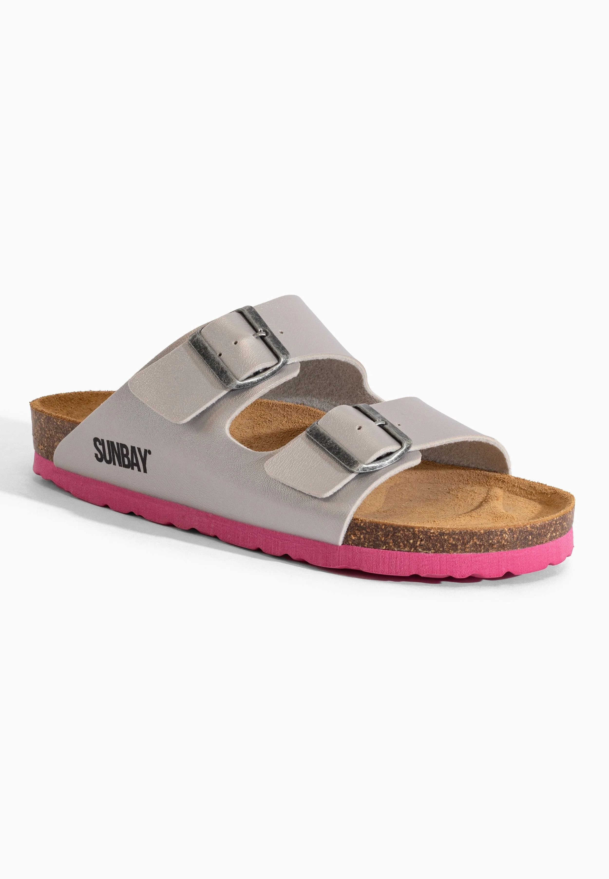 Sandales À Deux Brides Trefle - Silver - Femme - Image 2
