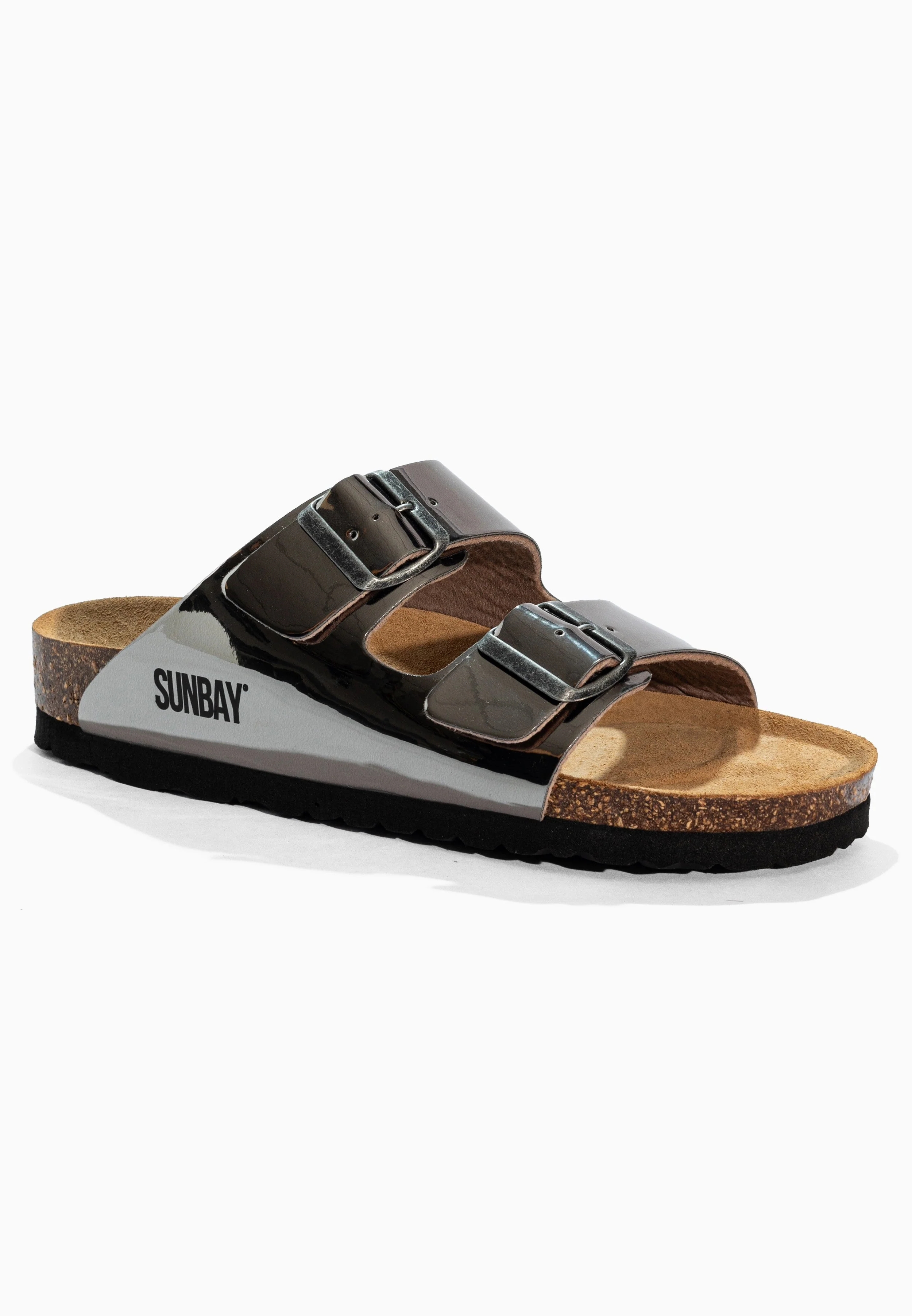 Sandales À Deux Brides Trefle - Dark Silver - Femme - Image 2