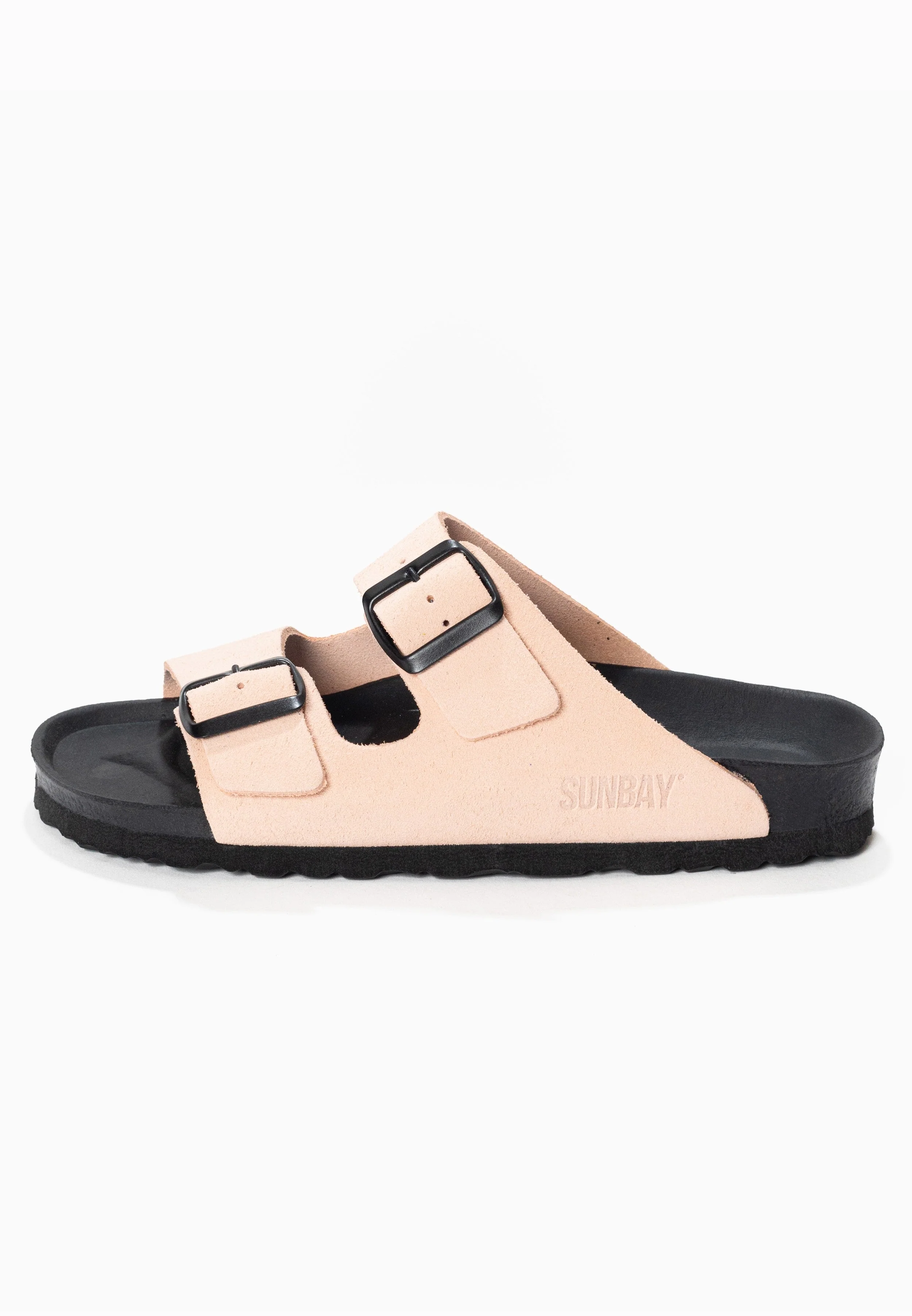 Sandales À Deux Brides Trefle - Cuir - Beige - Femme - Image 3