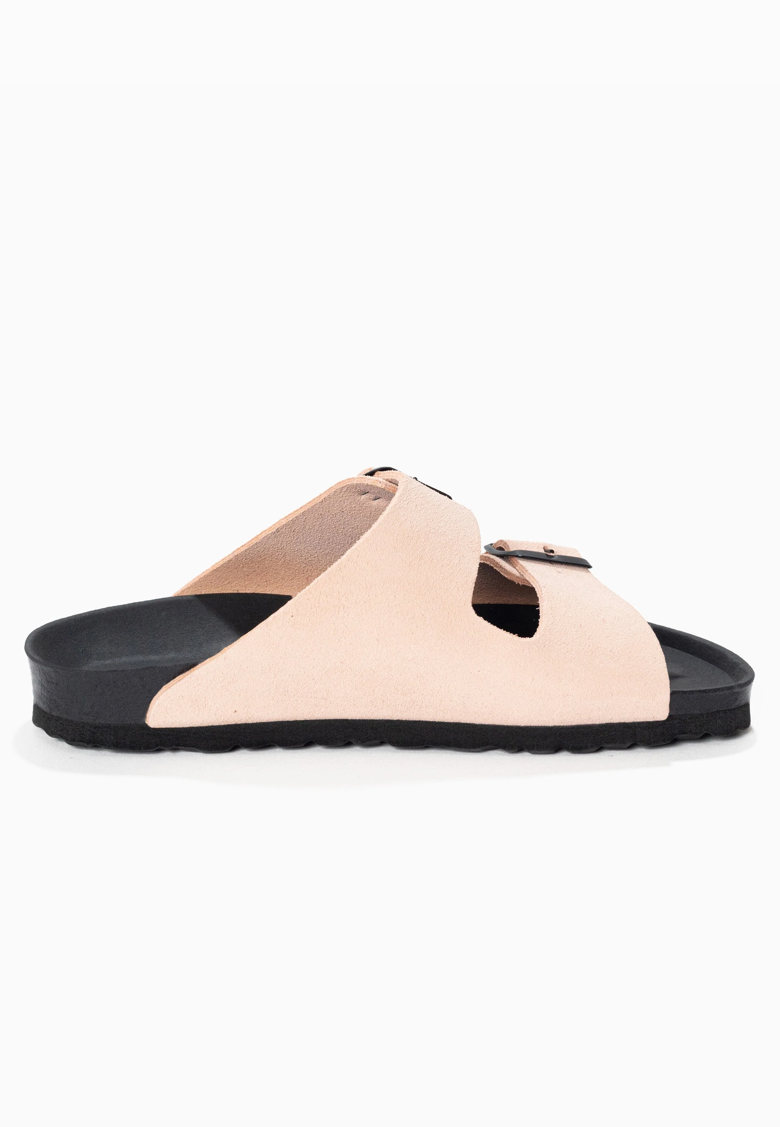 Sandales À Deux Brides Trefle - Cuir - Beige - Femme - Image 4