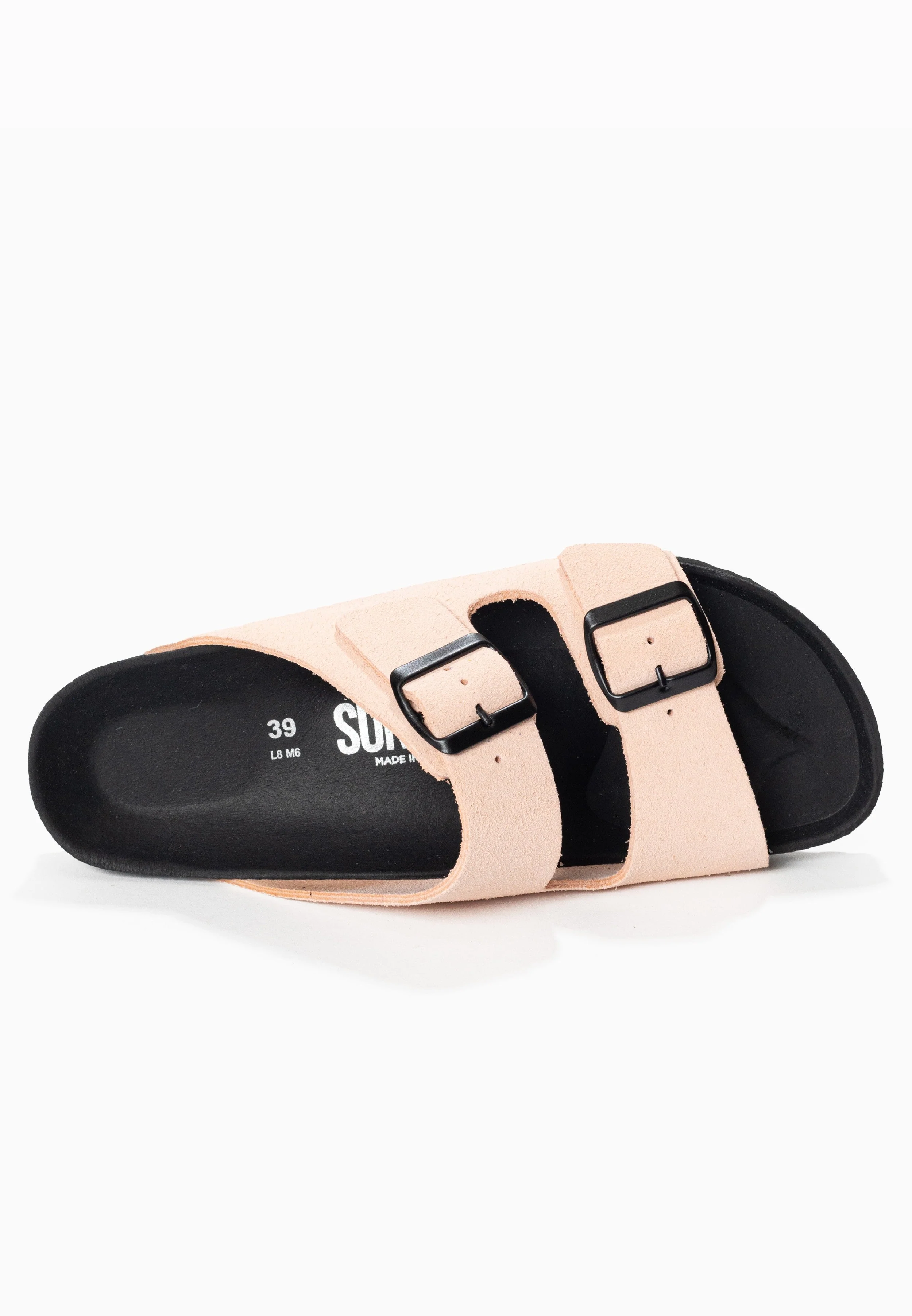 Sandales À Deux Brides Trefle - Cuir - Beige - Femme - Image 5