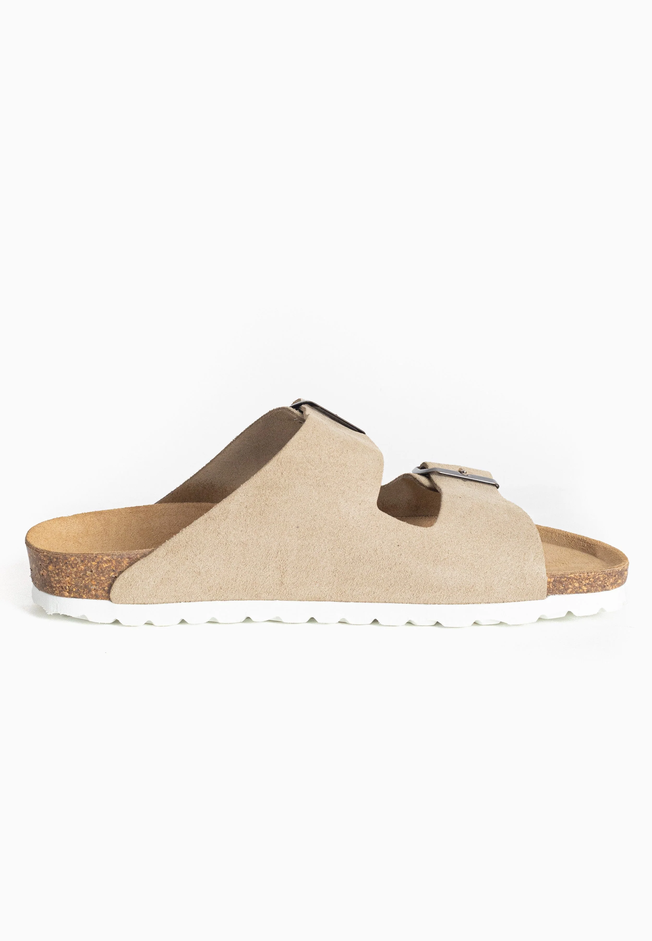Sandales À Deux Brides Trefle - Cuir - Beige - Femme - Image 5