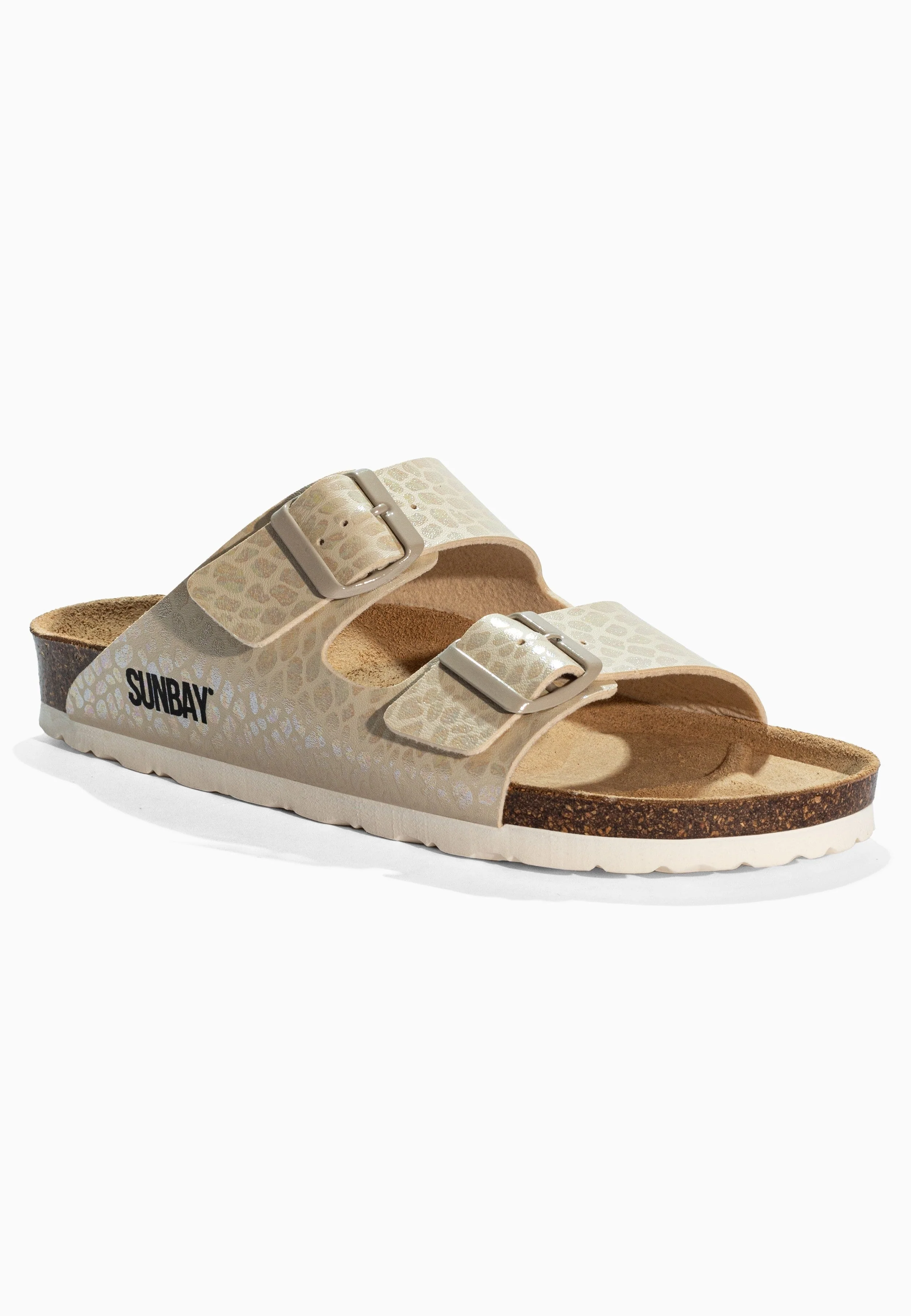 Sandales À Deux Brides Trefle - Beige - Femme - Image 2