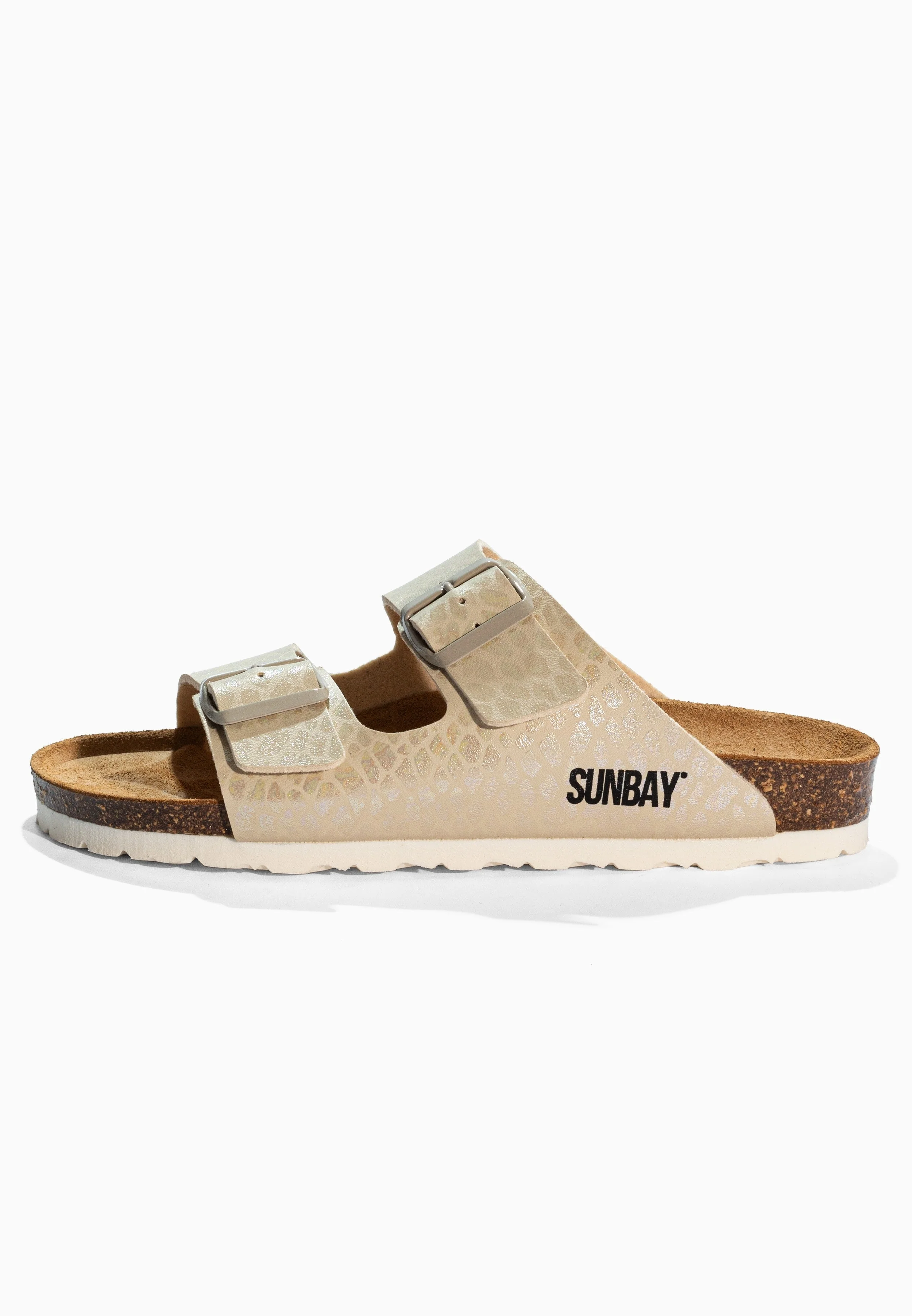 Sandales À Deux Brides Trefle - Beige - Femme - Image 3