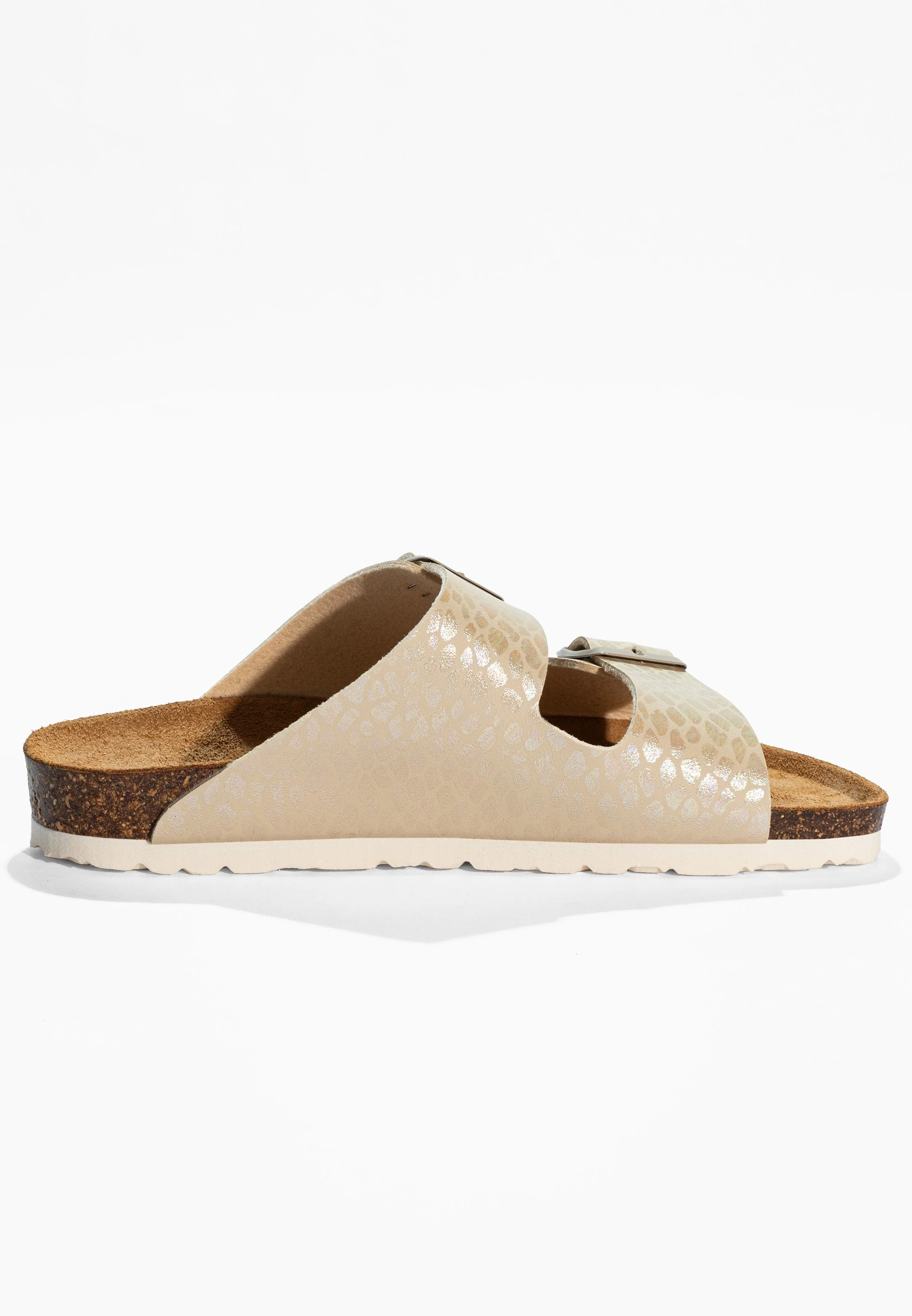 Sandales À Deux Brides Trefle - Beige - Femme - Image 4
