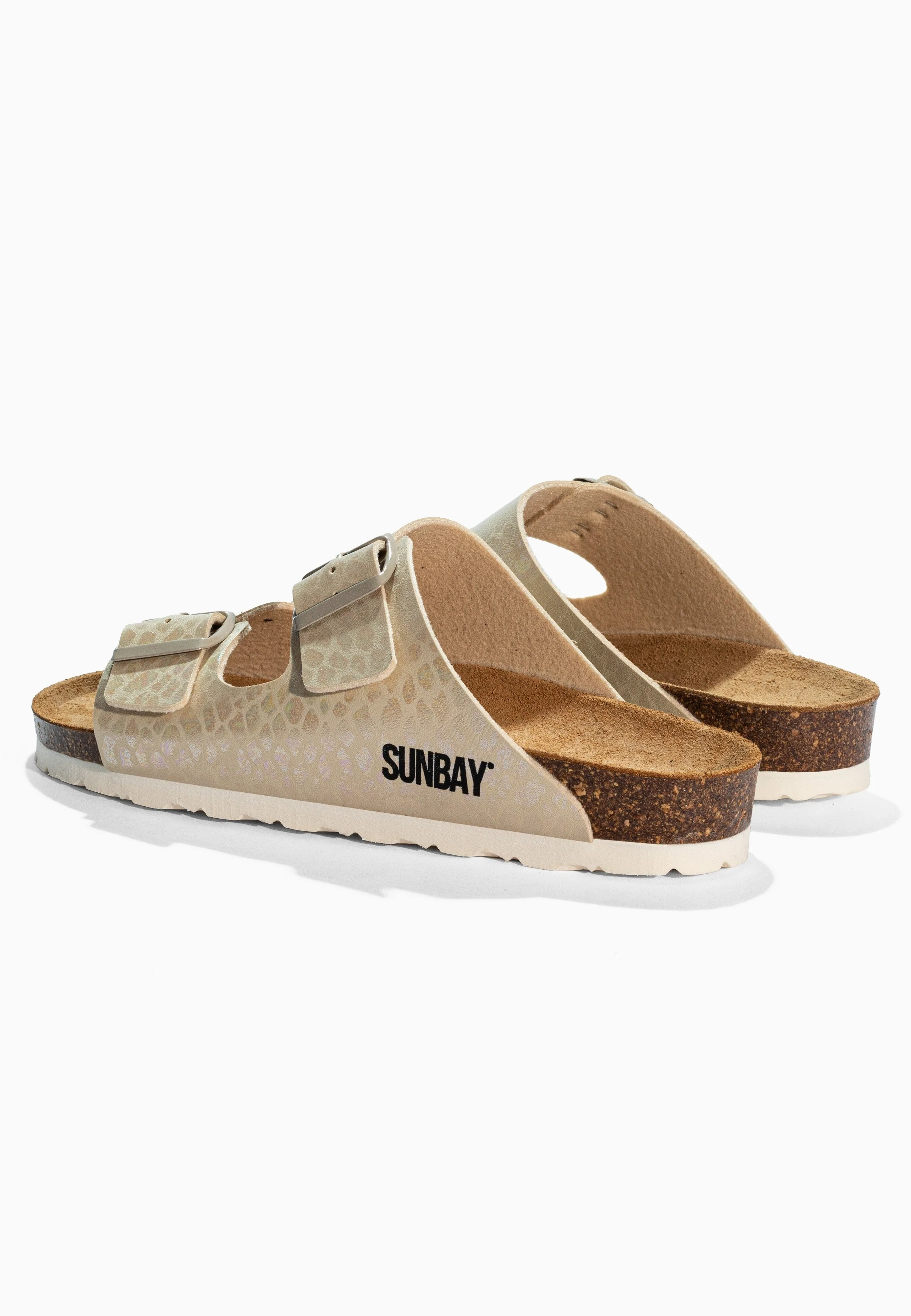 Sandales À Deux Brides Trefle - Beige - Femme - Image 6