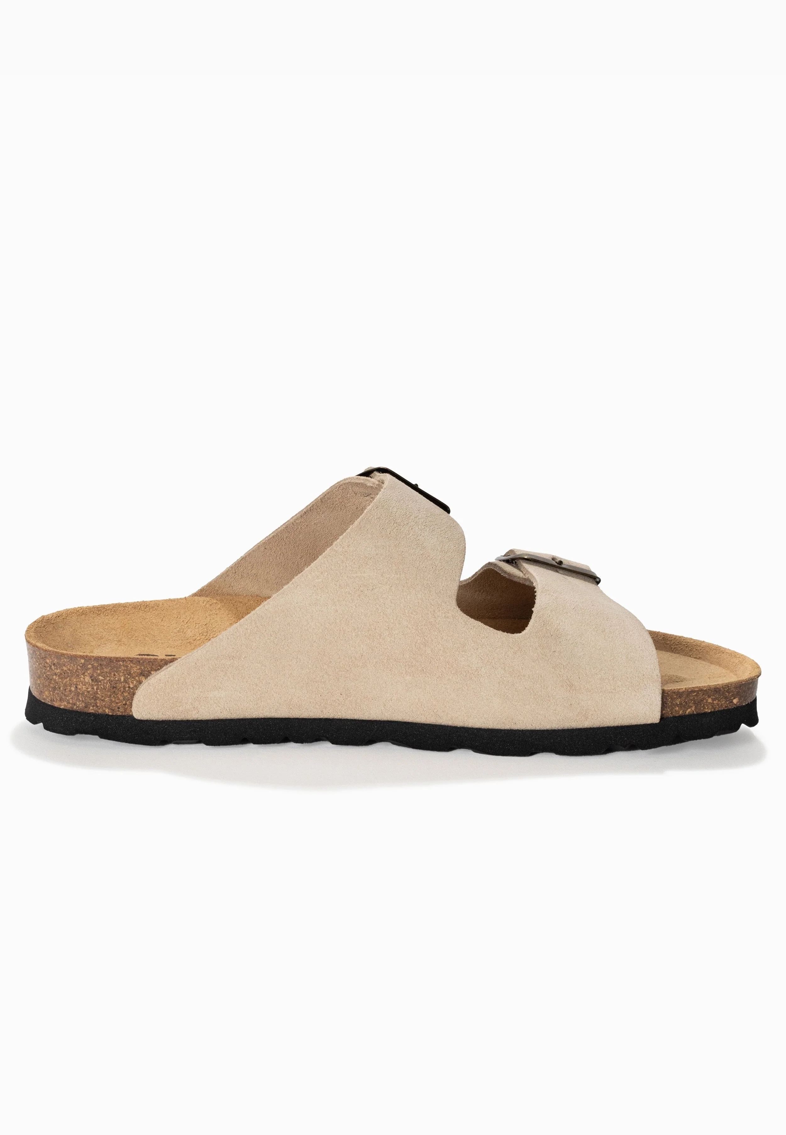 Sandales À Deux Brides Trefle - Cuir - Beige - Femme - Image 4