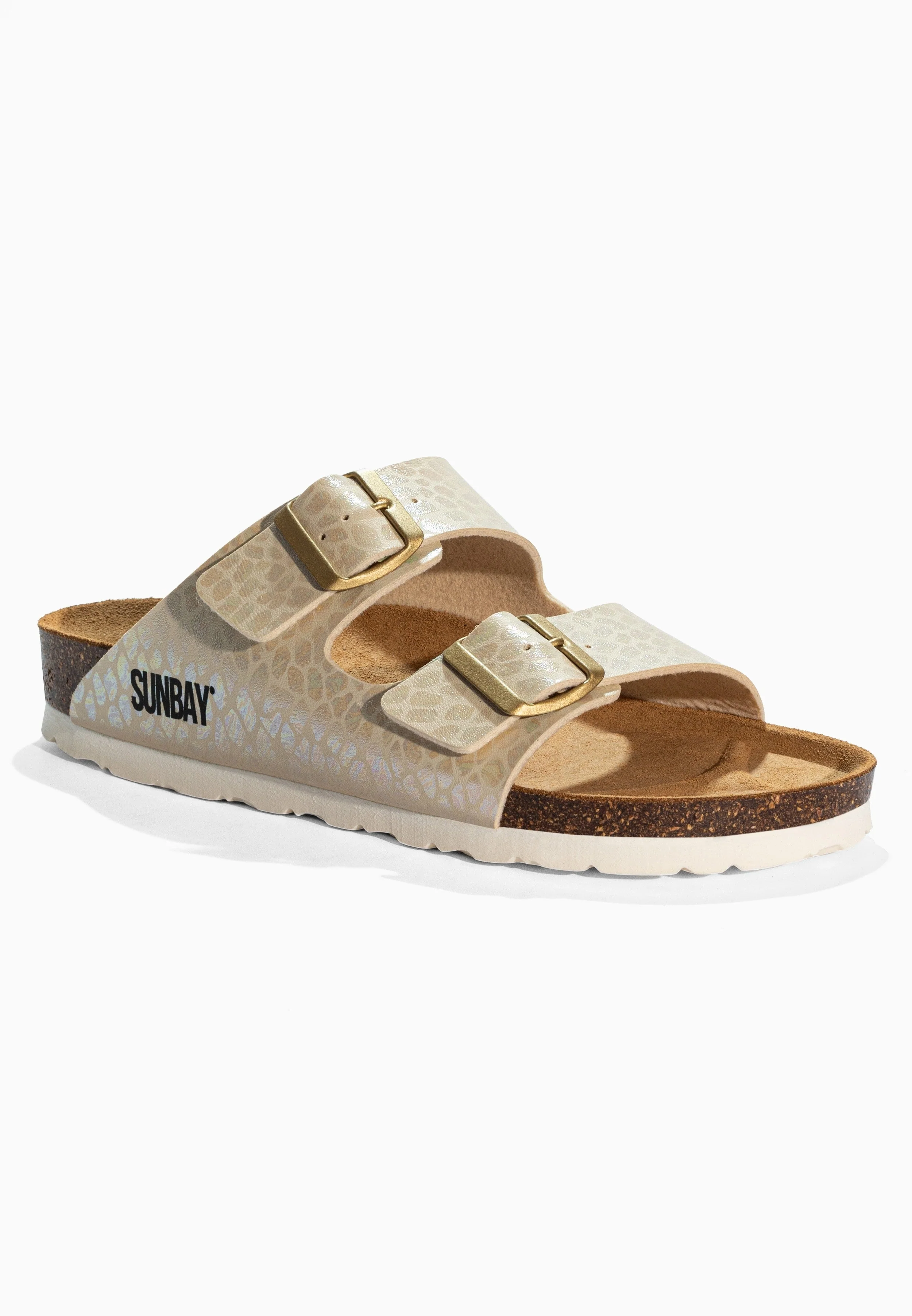 Sandales À Deux Brides Trefle - Beige - Femme - Image 2
