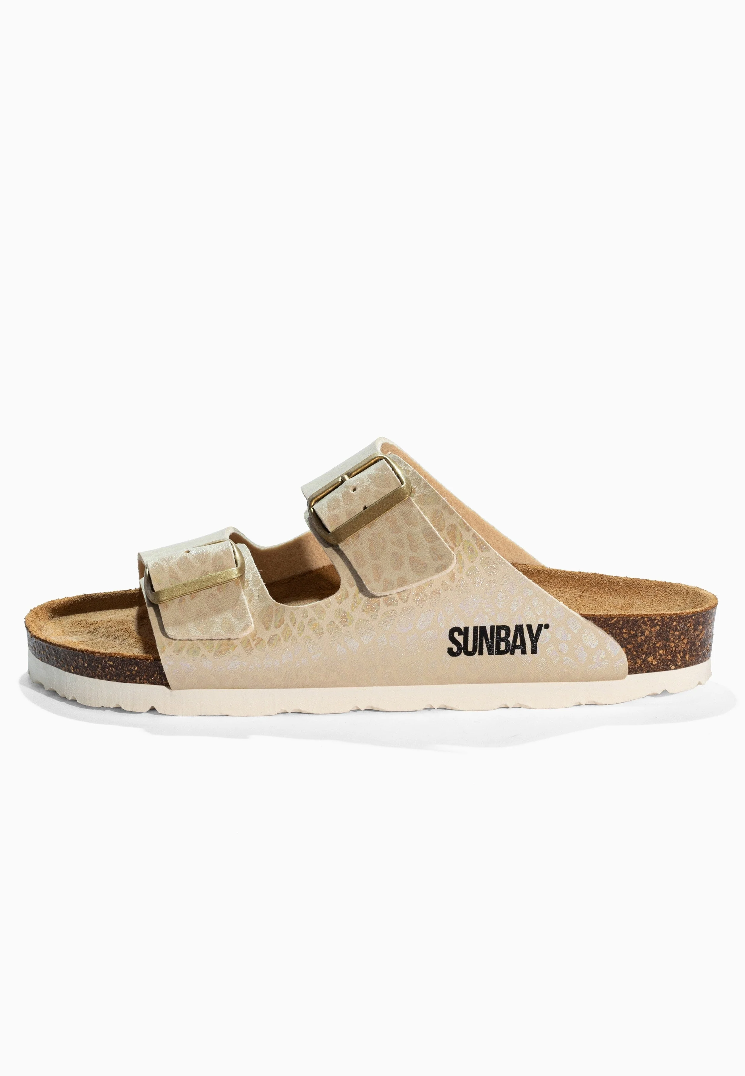 Sandales À Deux Brides Trefle - Beige - Femme - Image 3